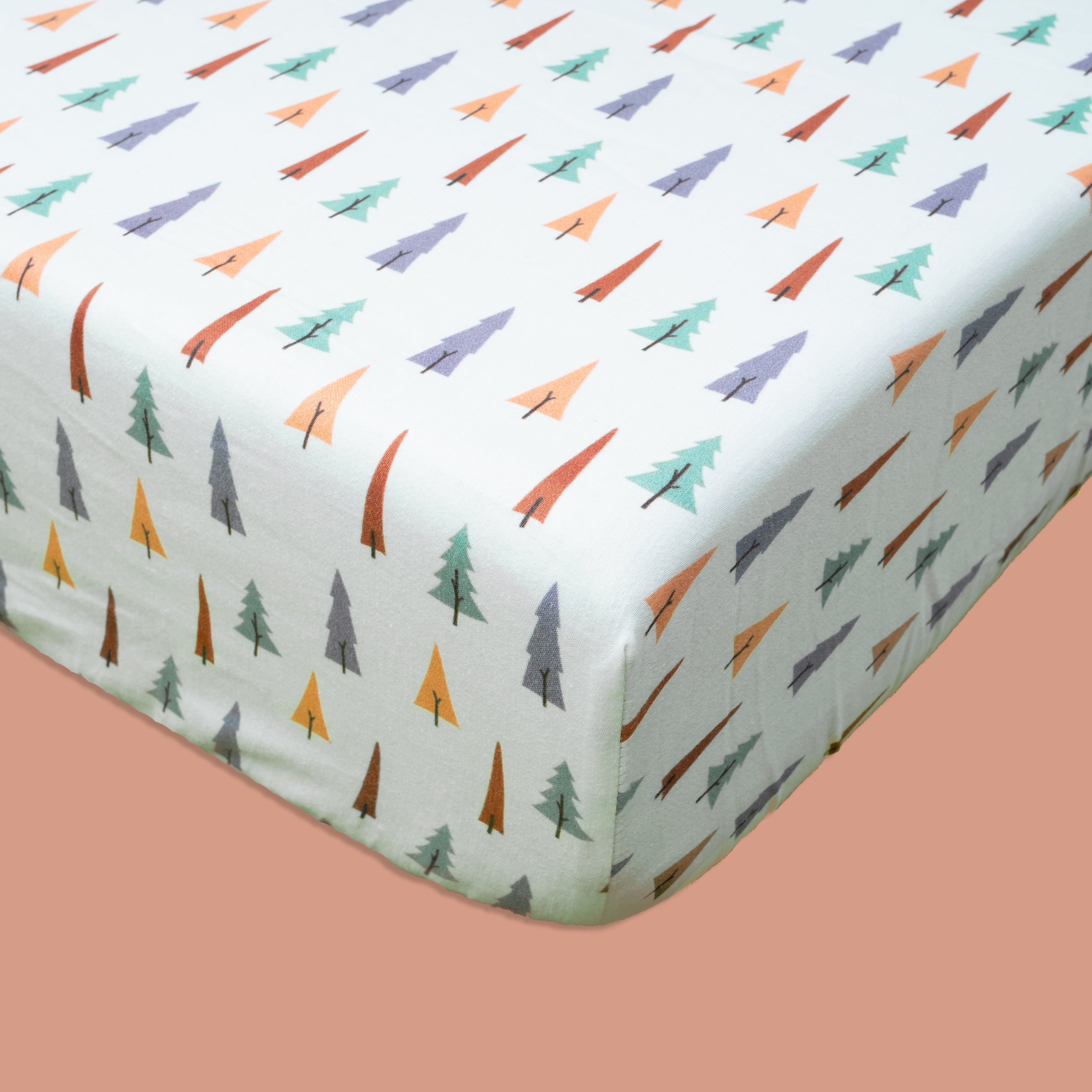 Tiny Snooze Organic Fitted Cot Sheet