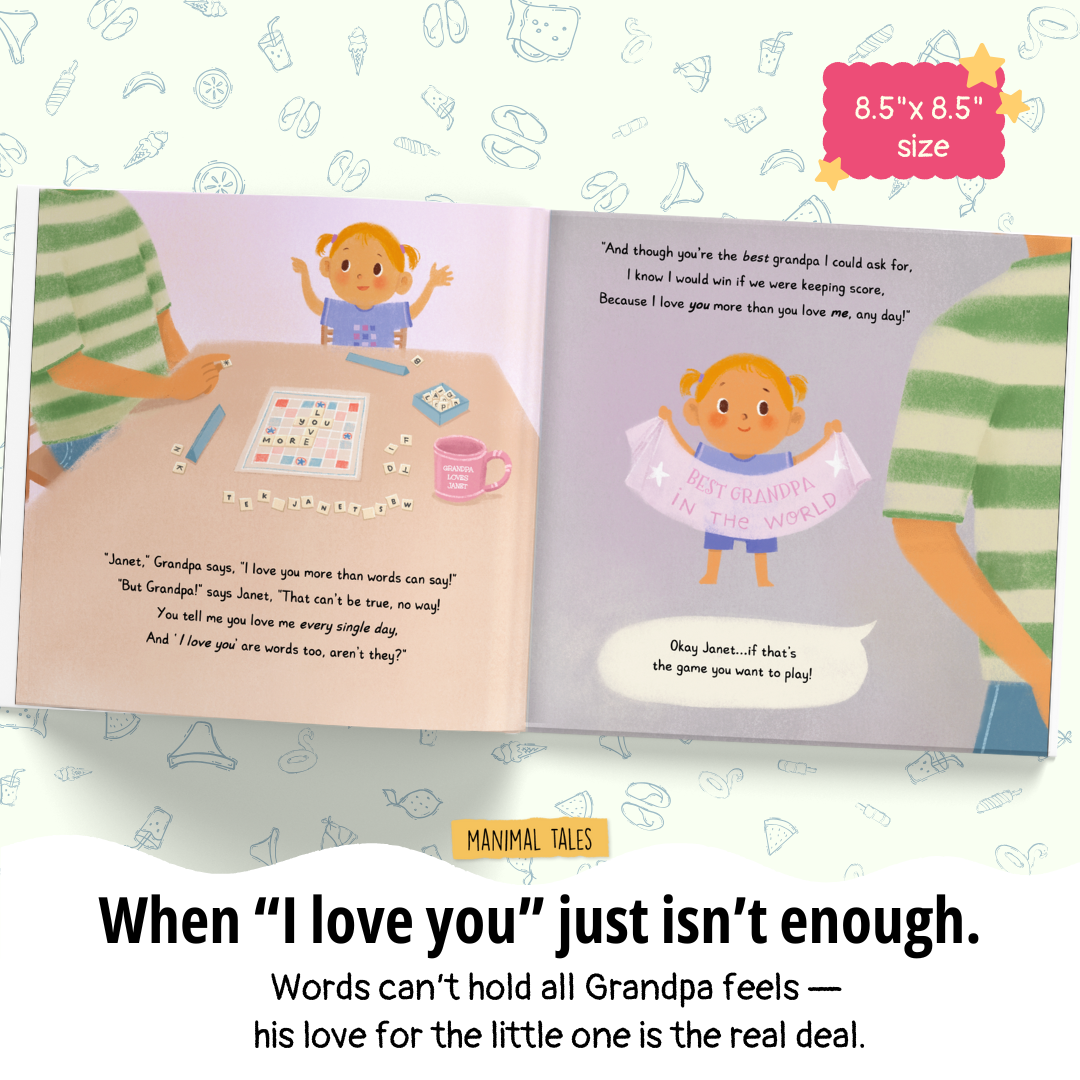 Grandpa Loves Me The MOST! (Who Loves Who Most?)