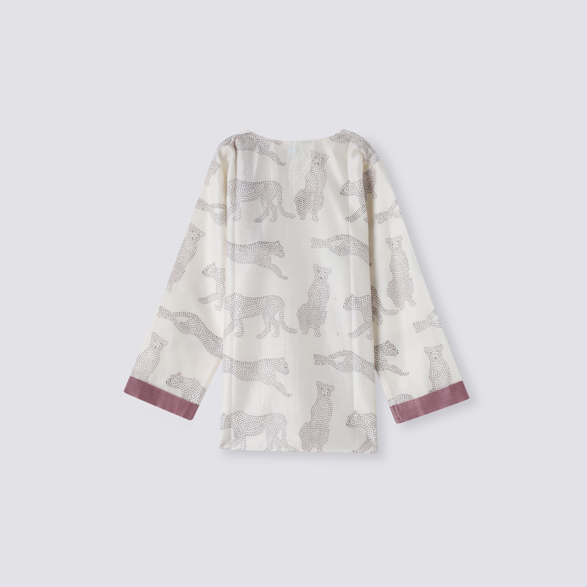 Chanderi Kurta Pyjama Set