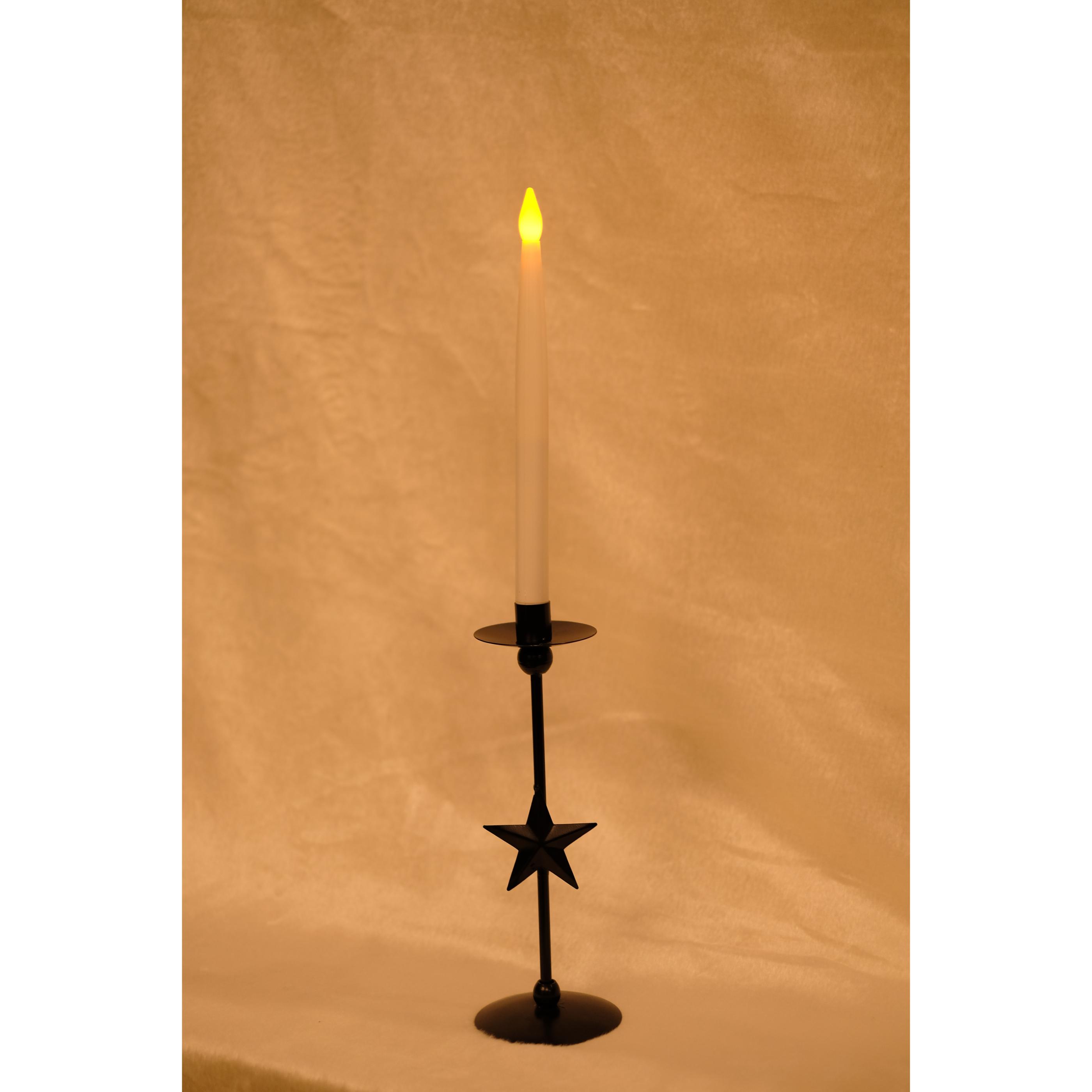 Nordic Christmas Decorations MADALINA iron Candle Stand With Star Stick