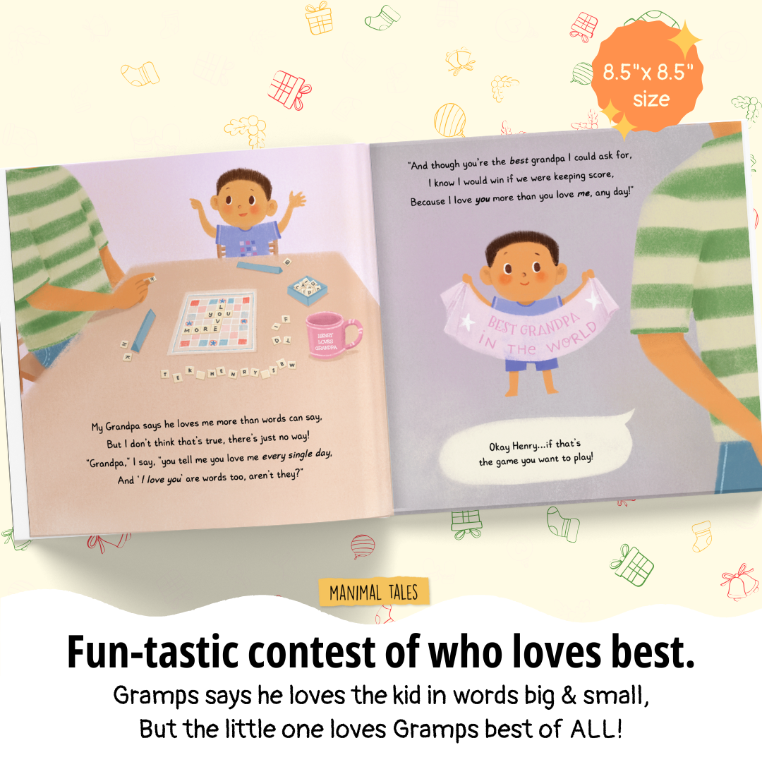 I Love Grandpa The MOST! (I Love You The Most!)