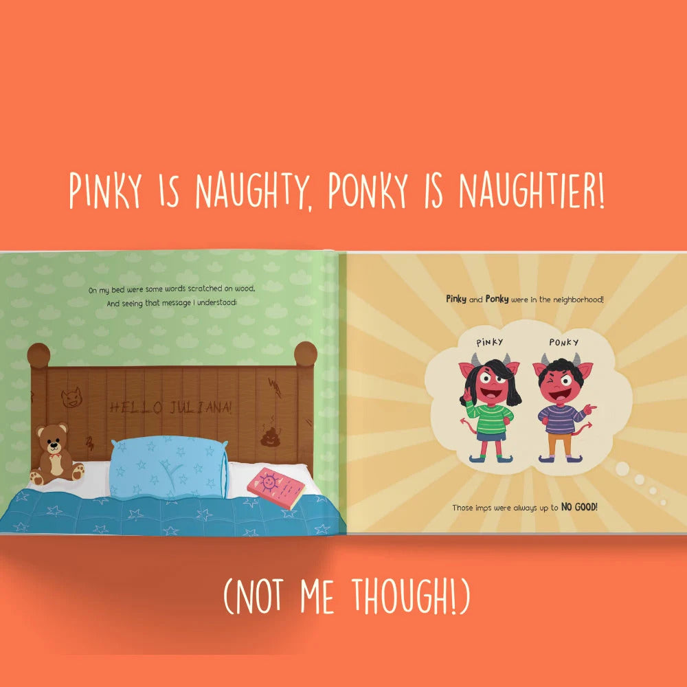 Pinky and Ponky and Me (Personalized Children's Book)