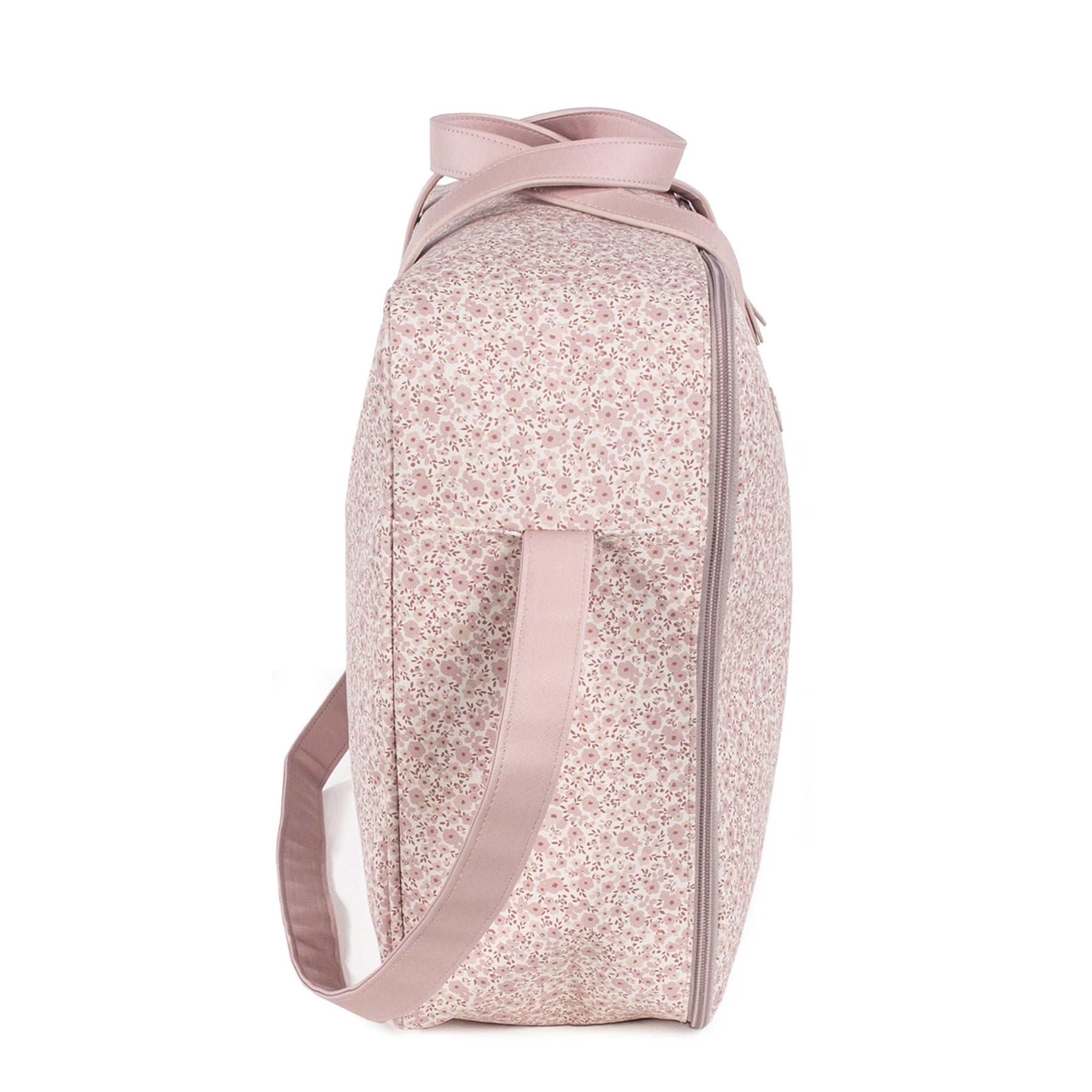 Pasito a Pasito Flower Mellow Pink Travel Holiday and Maternity Bag