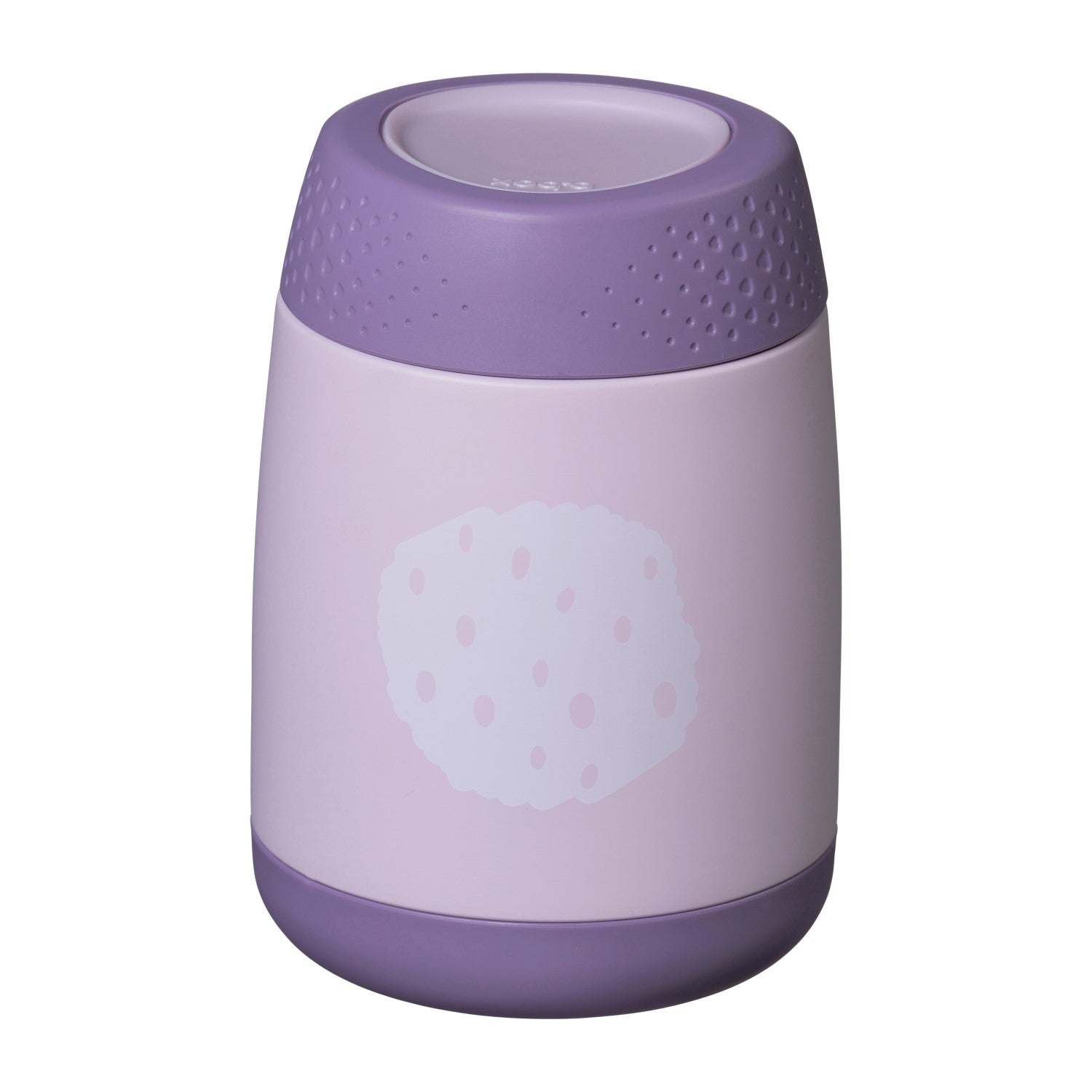 B.box Insulated Food Jar 210ml- Mini-Bear Hugs Purple