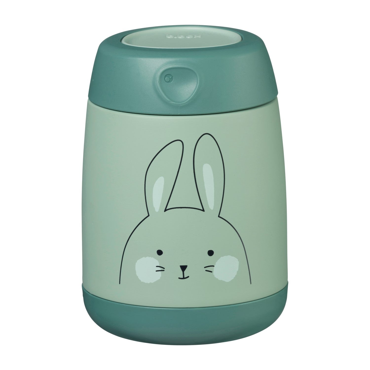 B.box Insulated Food Jar  210 ml -Mini-So Bunny Green