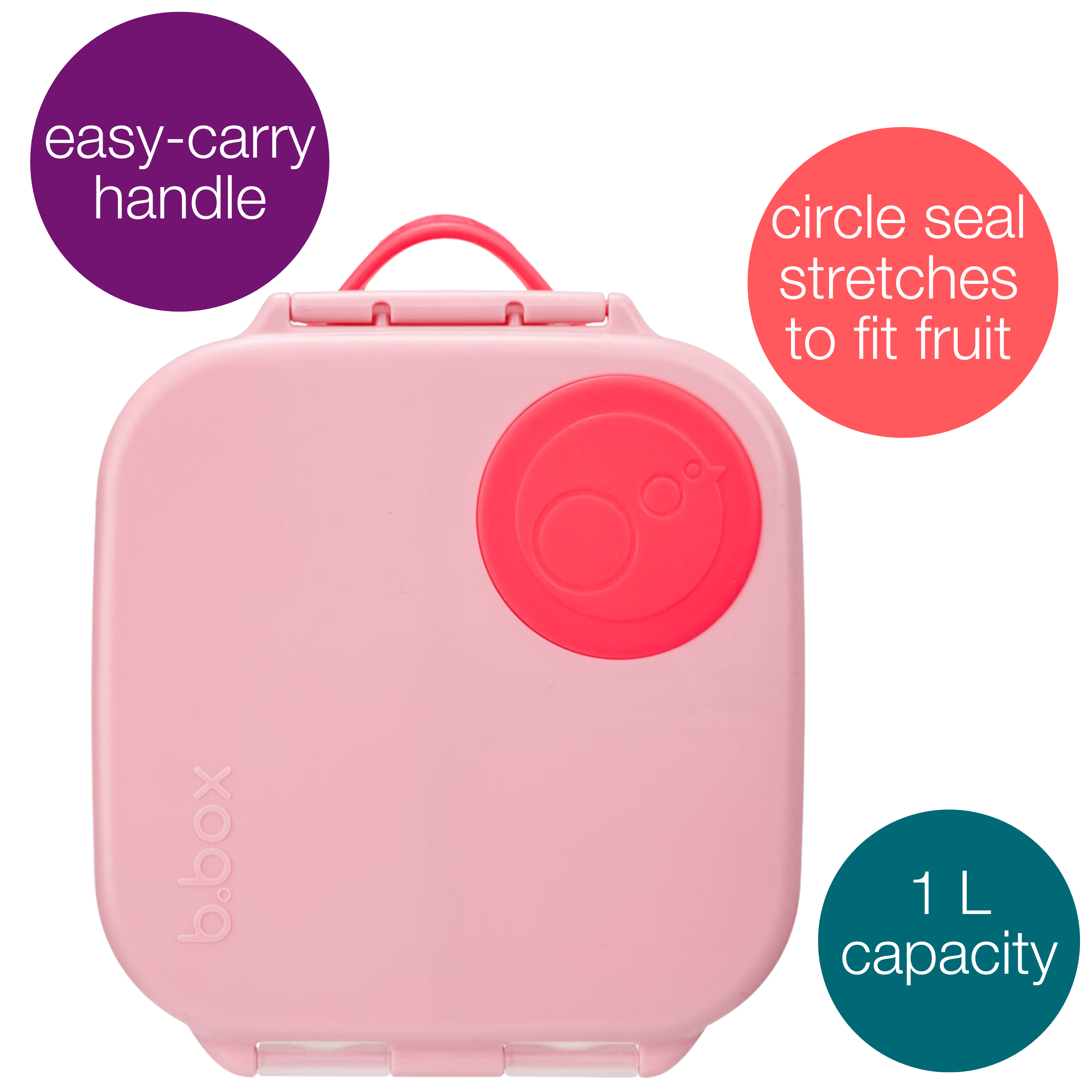 b.box Mini Lunch Box Flamingo Fizz