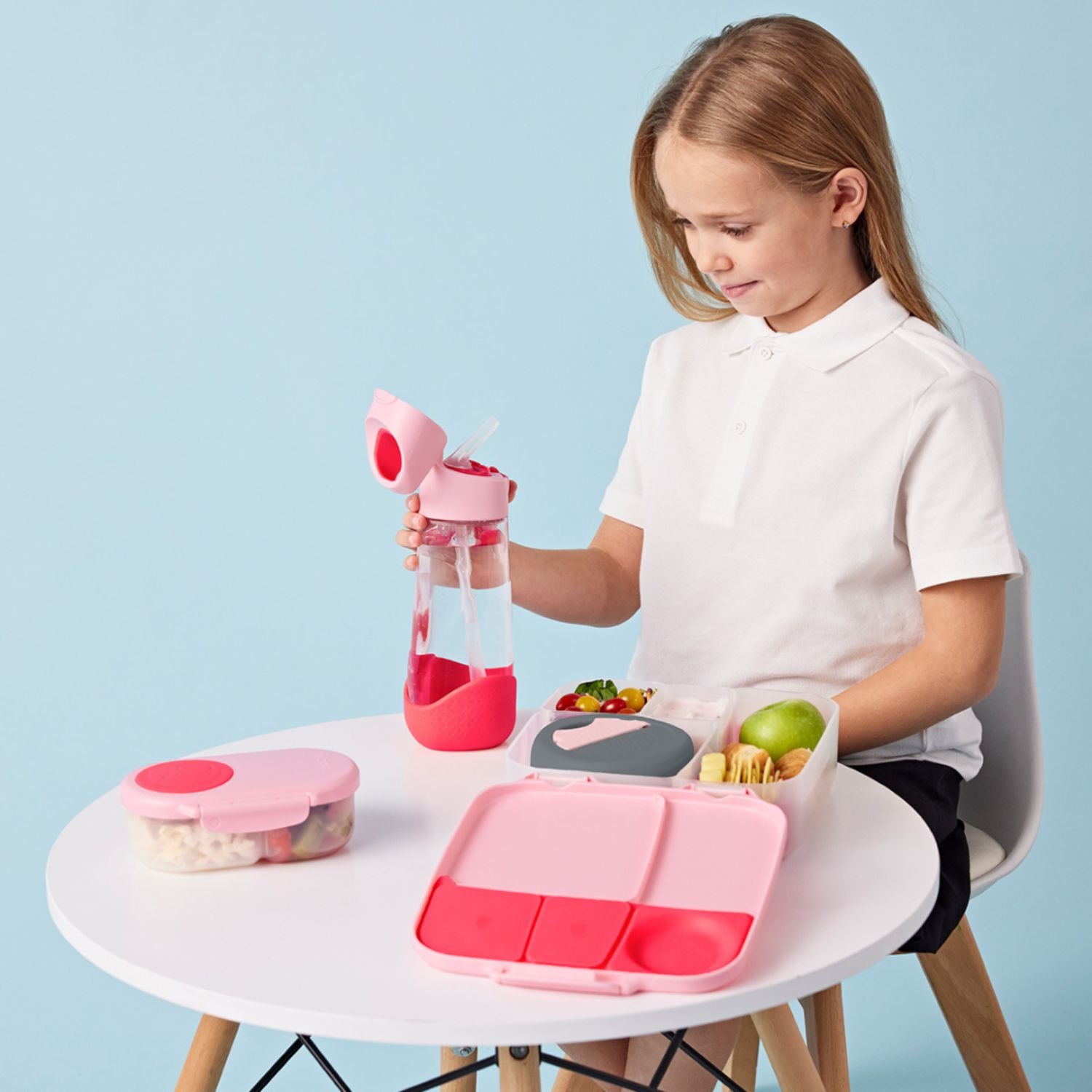 b.box Mini Lunch Box Flamingo Fizz