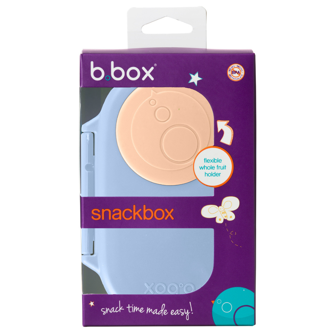 b.box Snack Box Feeling Peachy Light Blue