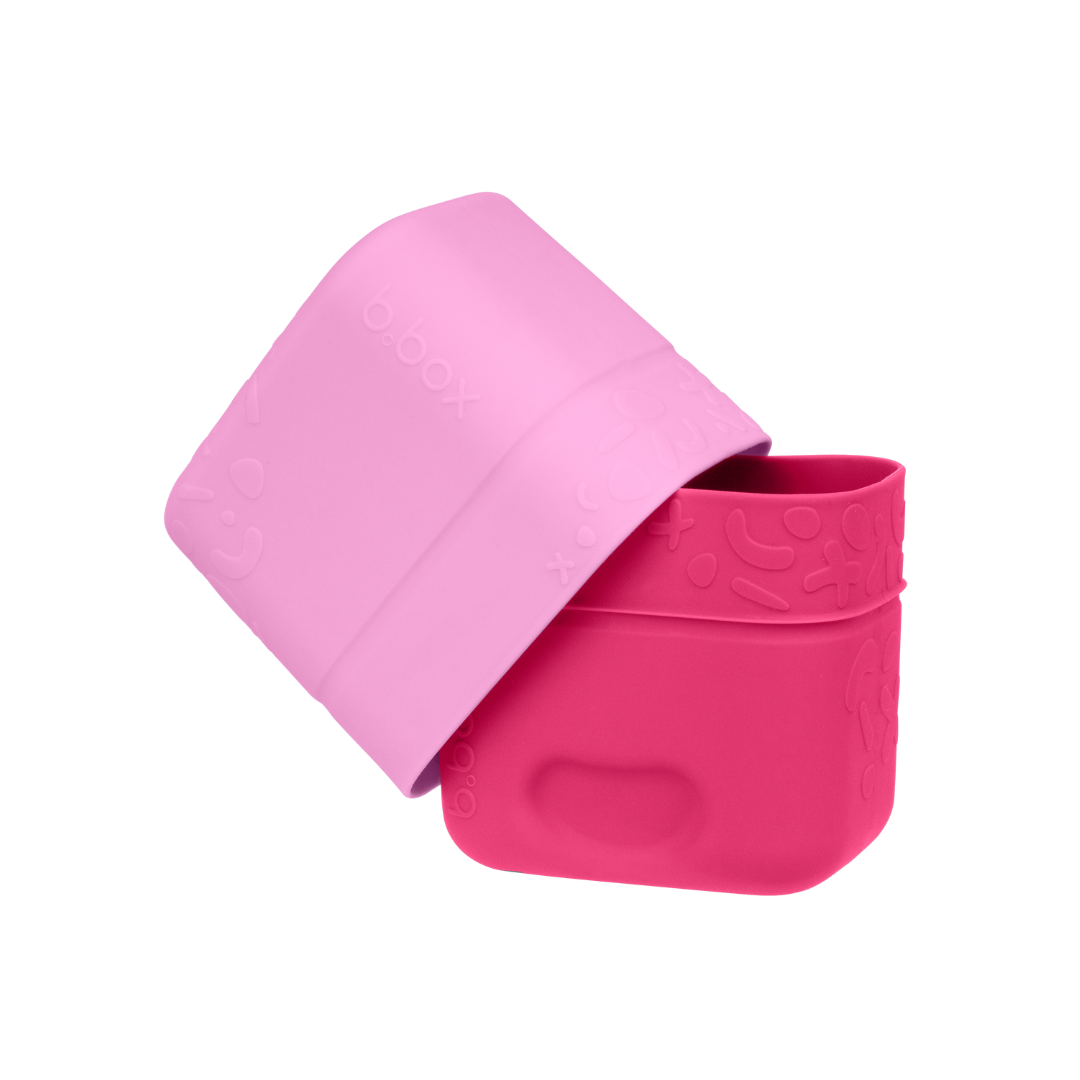 b.box Silicone Snack Cups - Berry