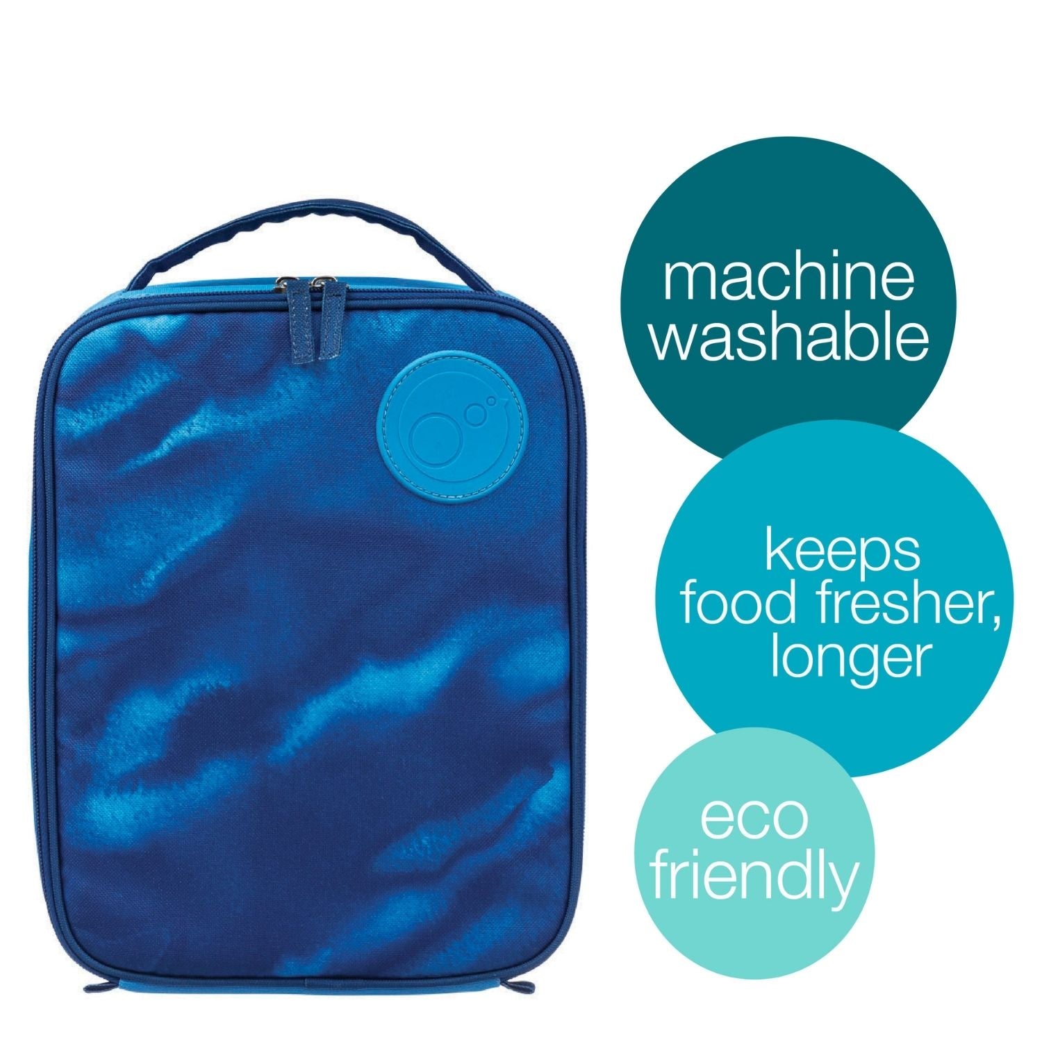 b.box Flexi Insulated Lunchbag Deep Blue