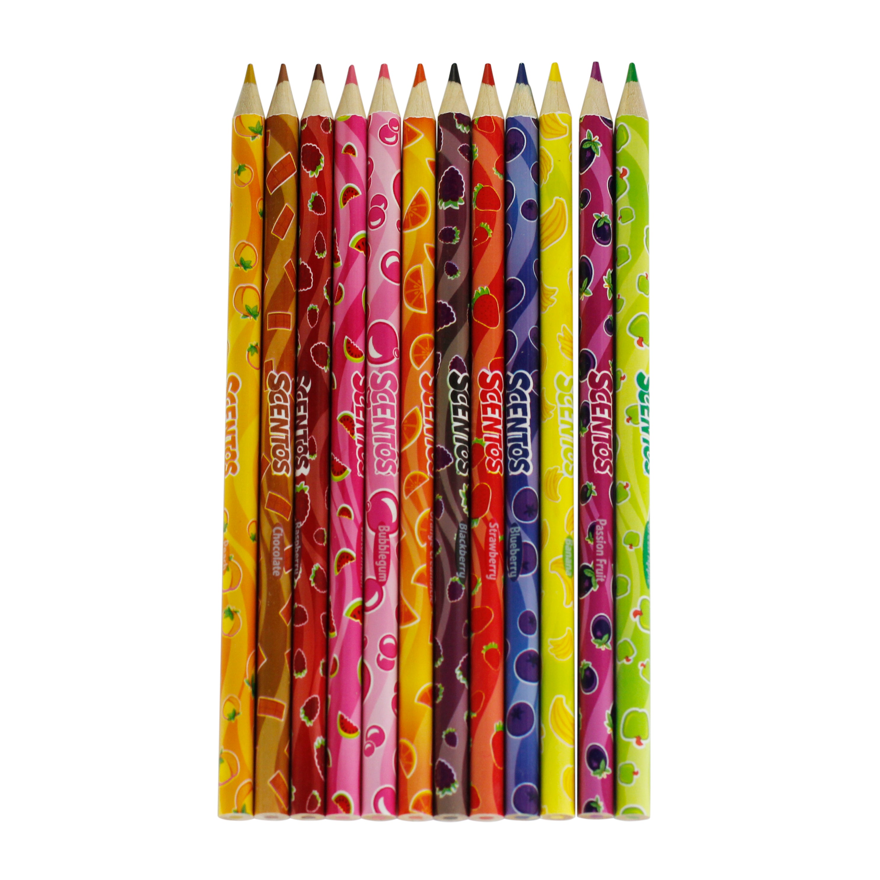 Scentos Scented 12 Colour Pencils