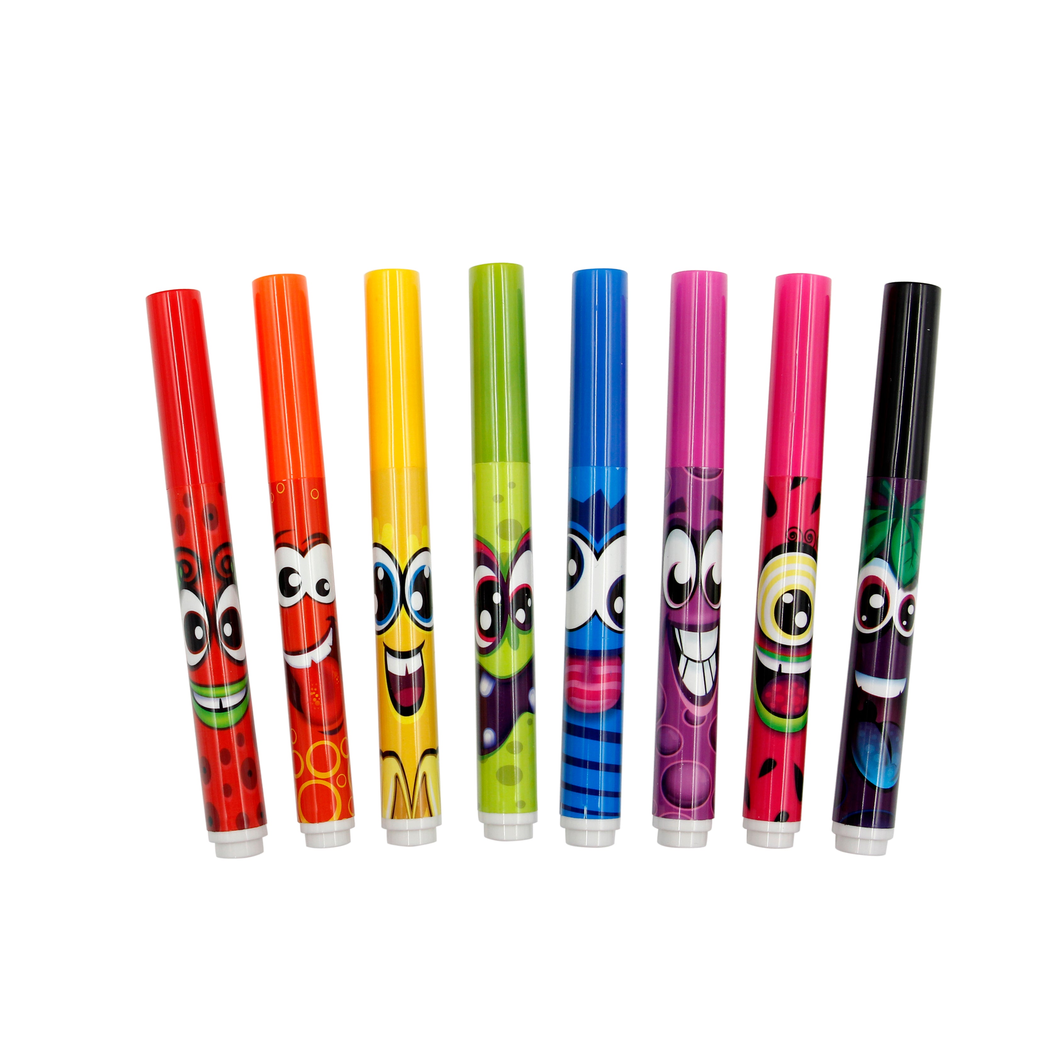 Scentos Scented 8 Funny Face Markers