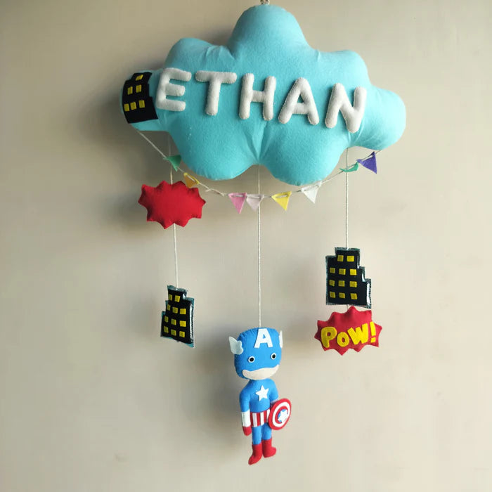 Junior Personalised Cloud Hanging