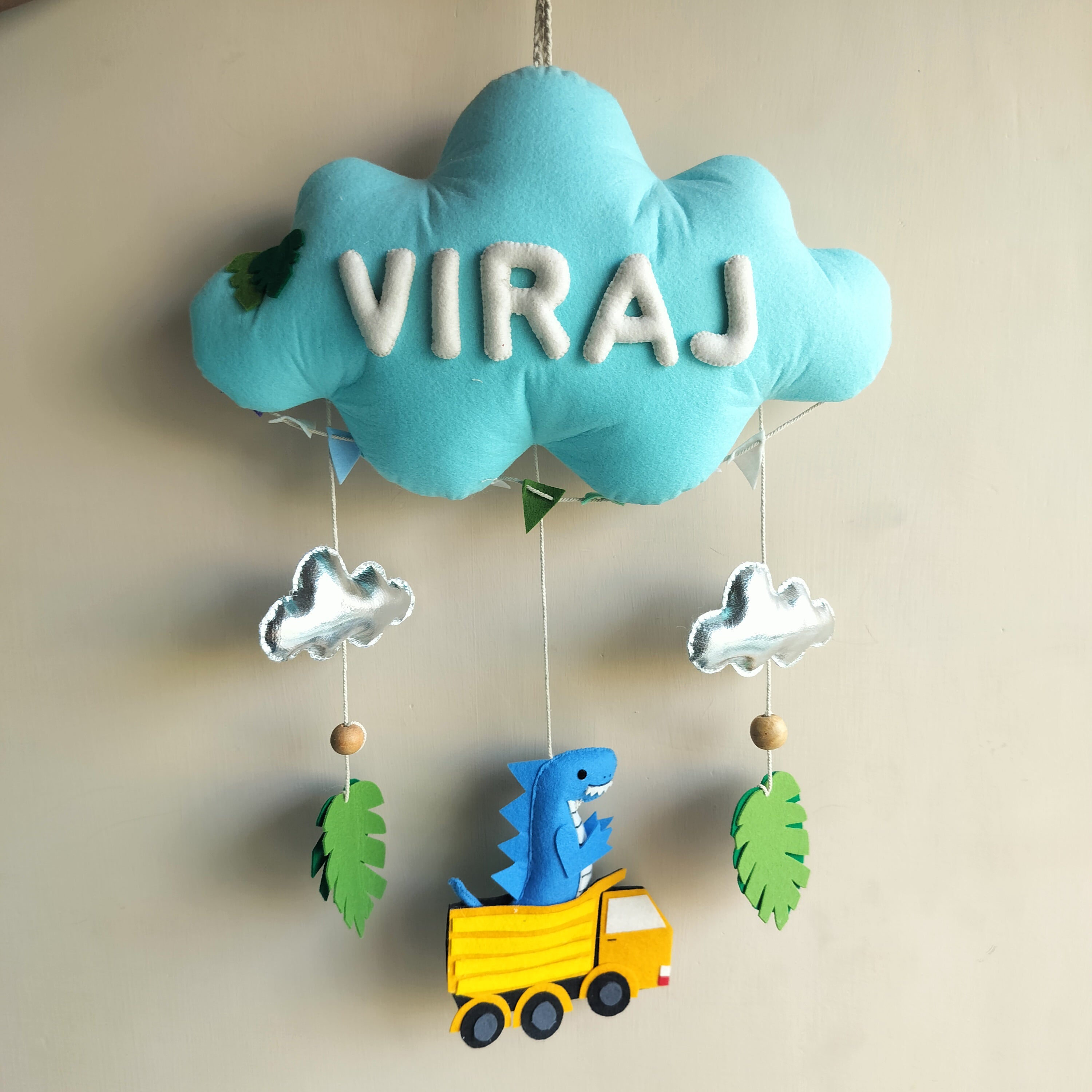 Junior Dinoland Delights Personalised Cloud Hanging