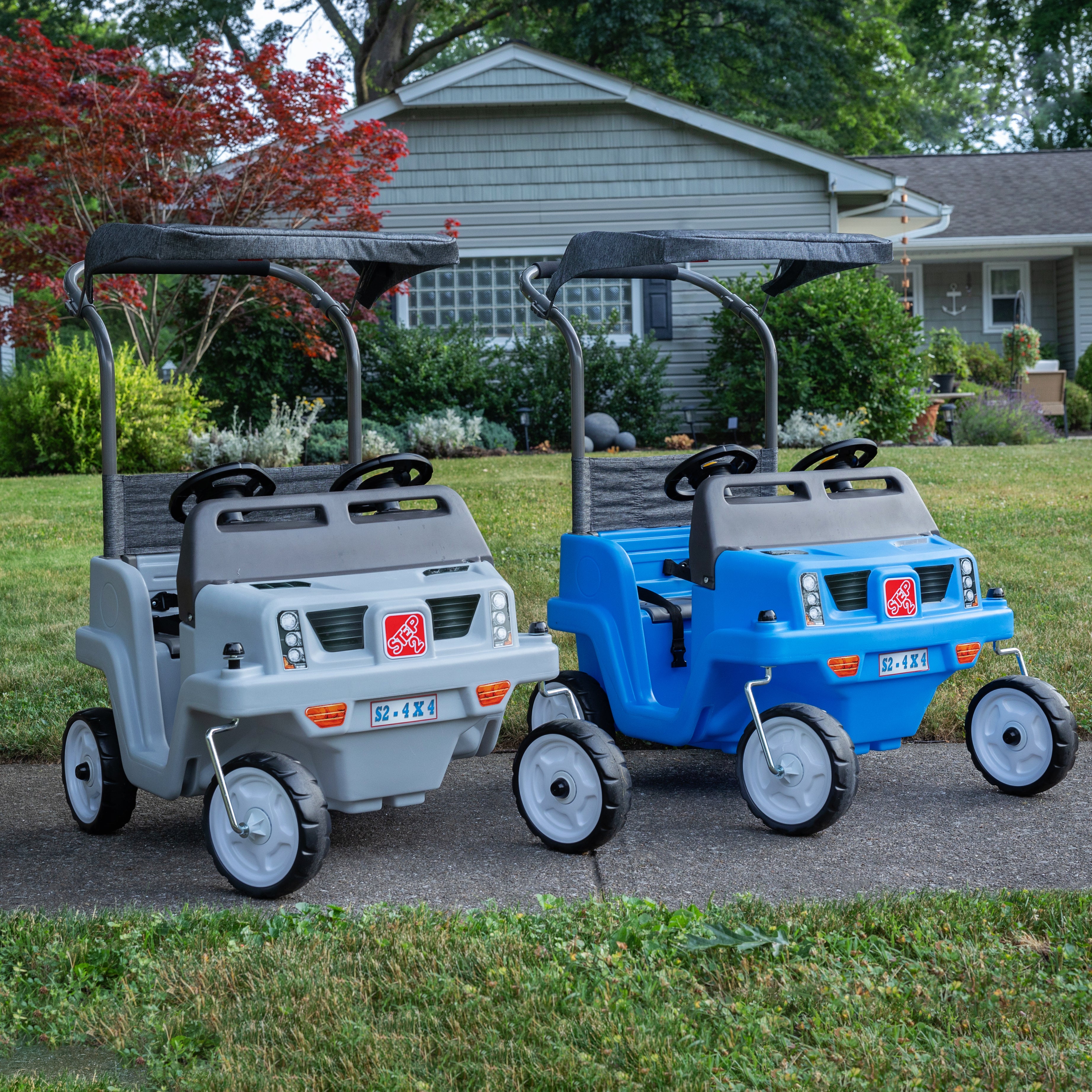 Step2 Side By Side Push Around Suv (Blue)