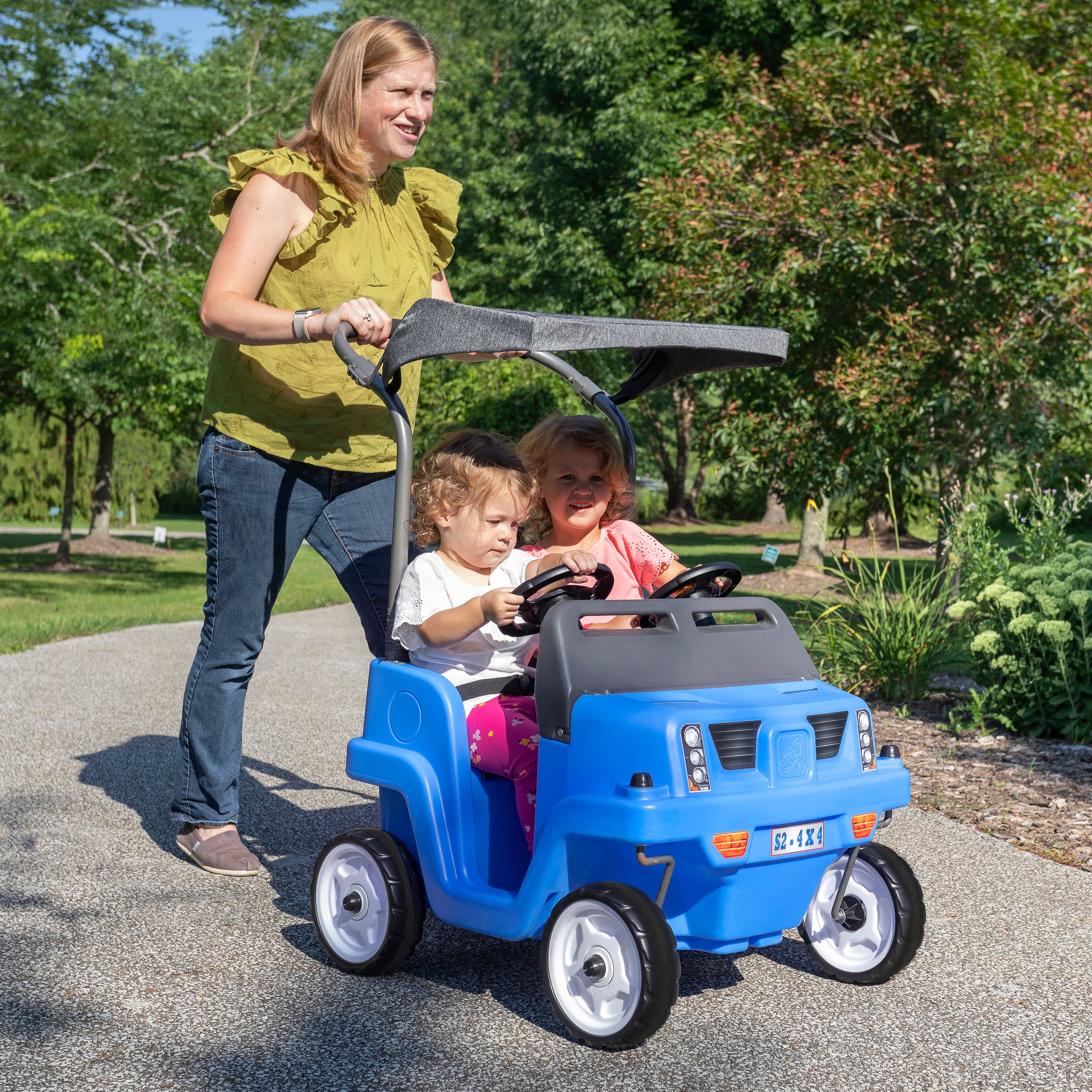 Step2 Side By Side Push Around Suv (Blue)