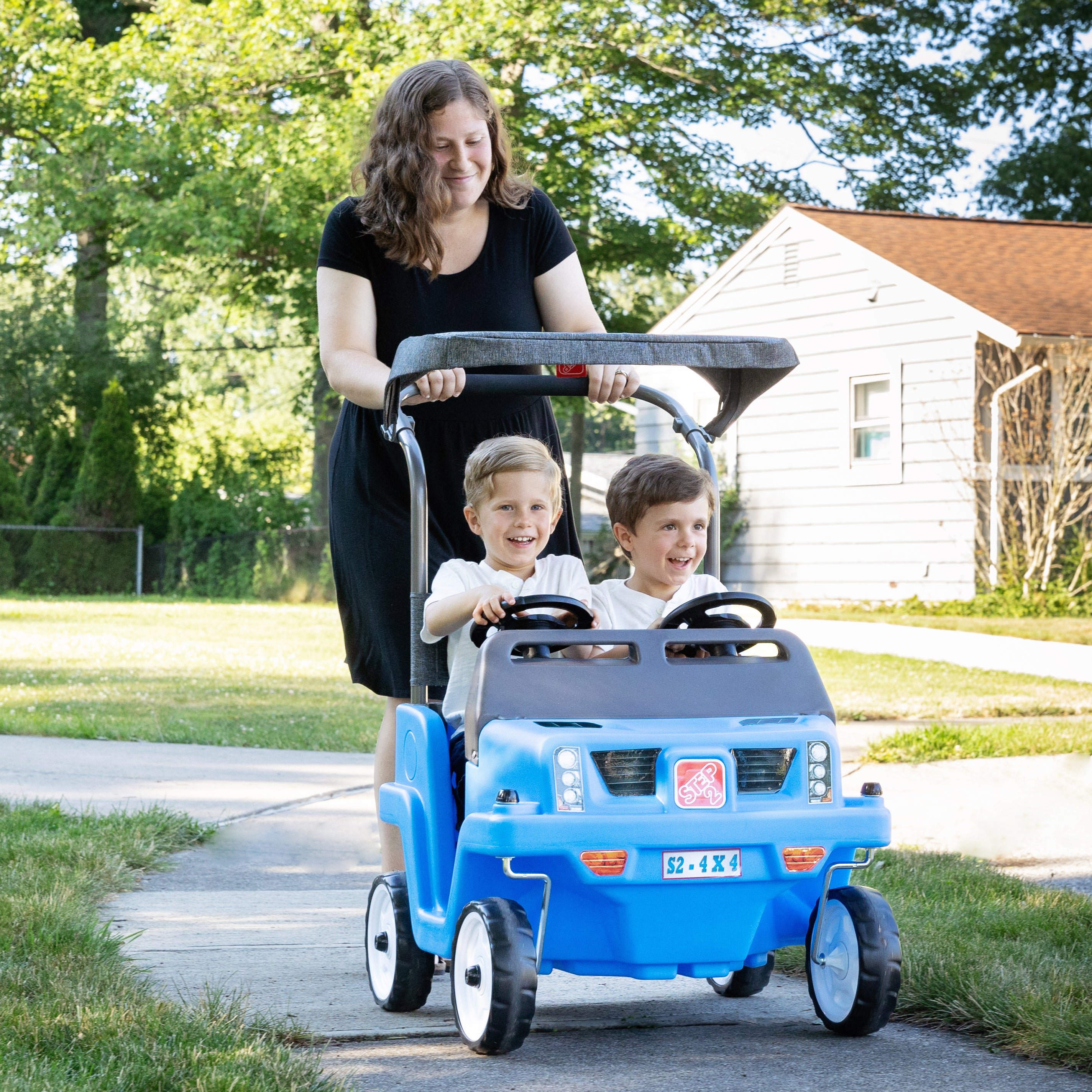 Step2 Side By Side Push Around Suv (Blue)