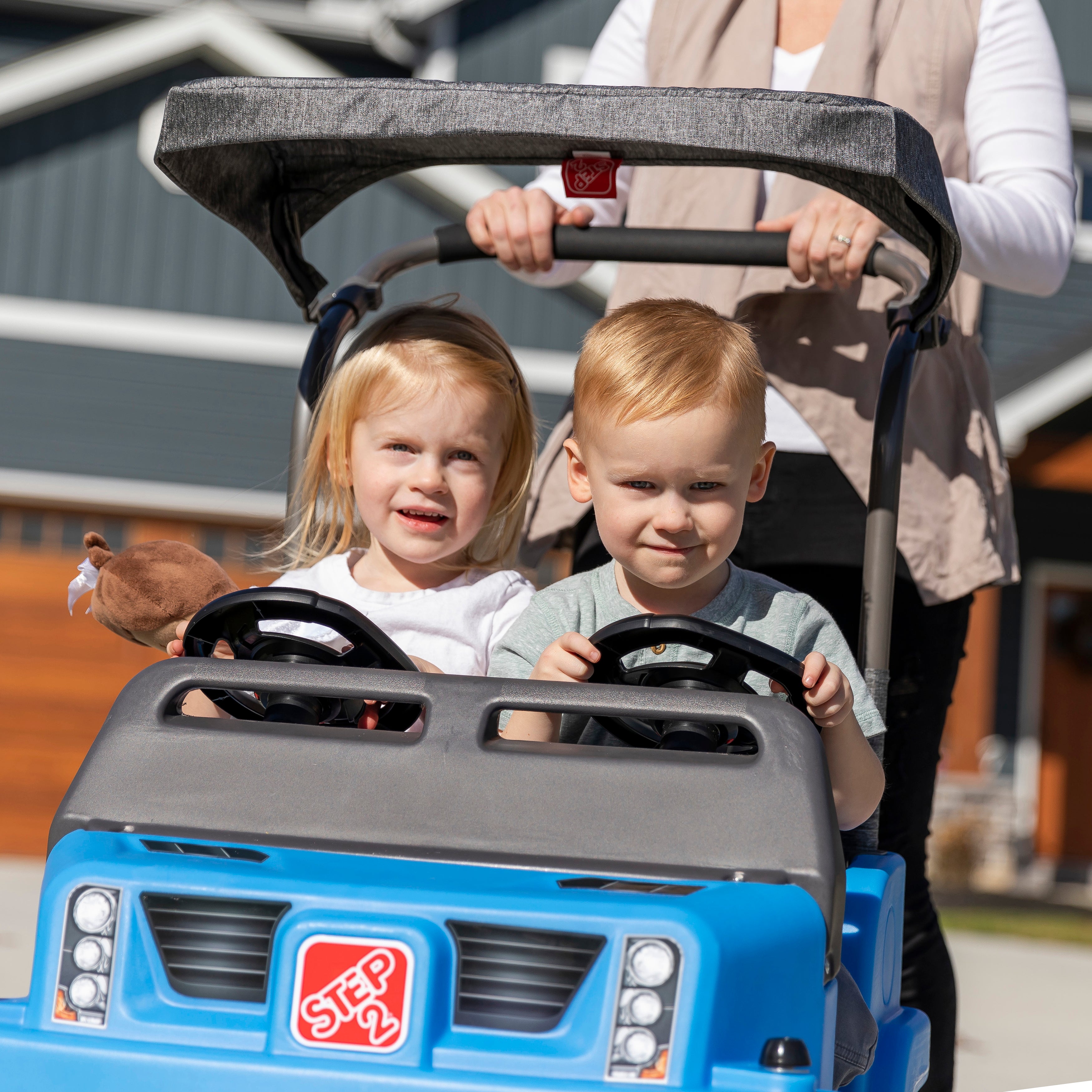 Step2 Side By Side Push Around Suv (Blue)