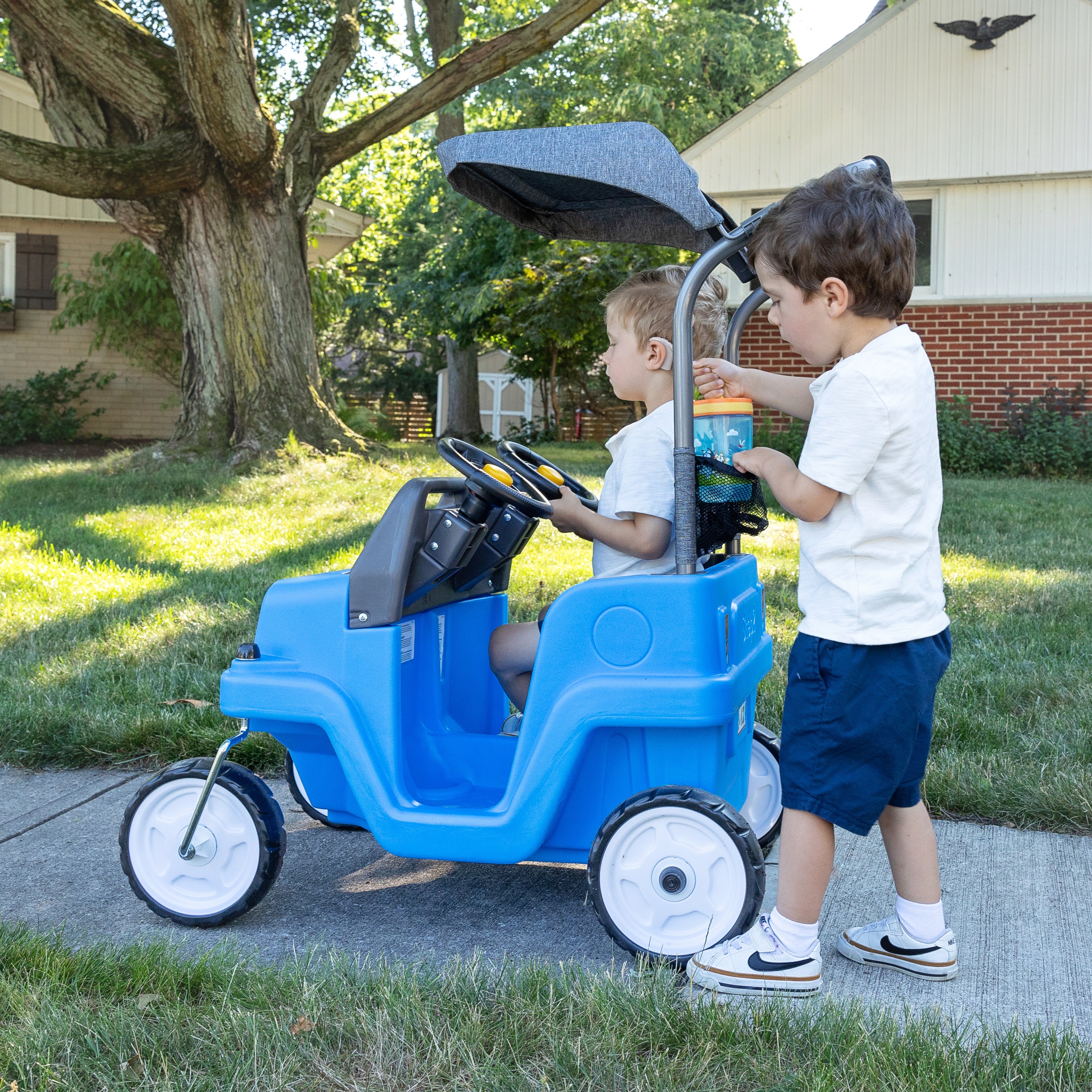 Step2 Side By Side Push Around Suv (Blue)
