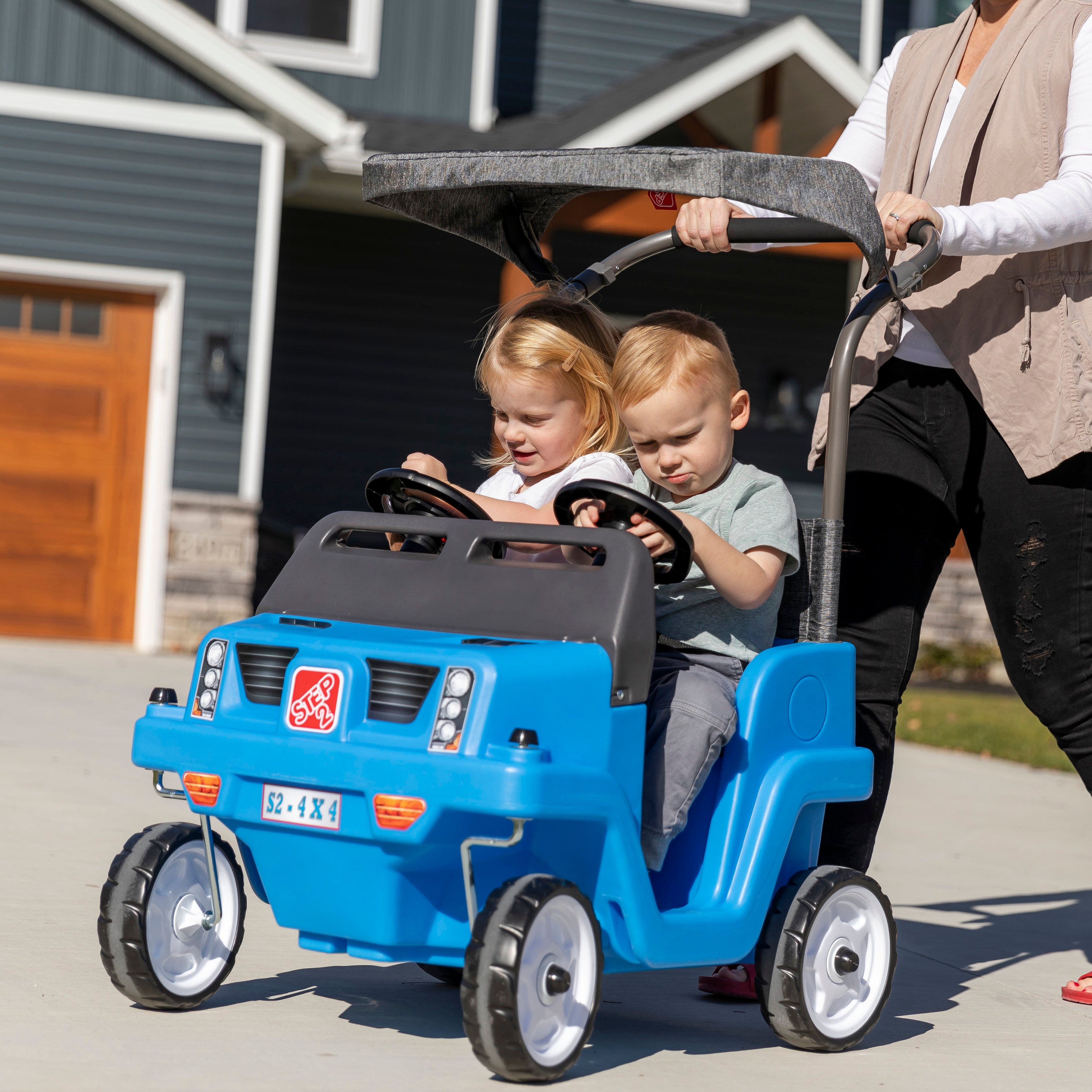 Step2 Side By Side Push Around Suv (Blue)