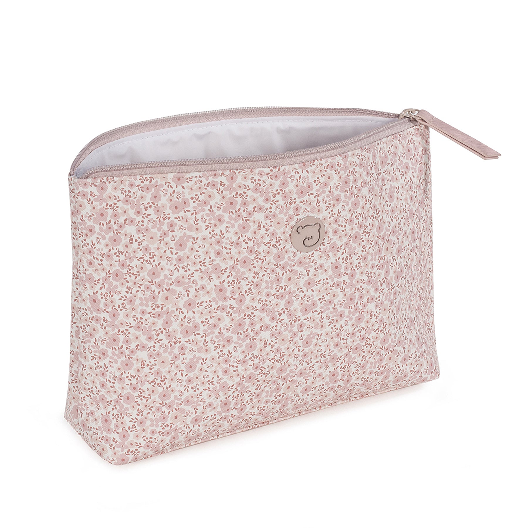 Pasito a Pasito Flower Mellow Pink Travel Essentials Pouch