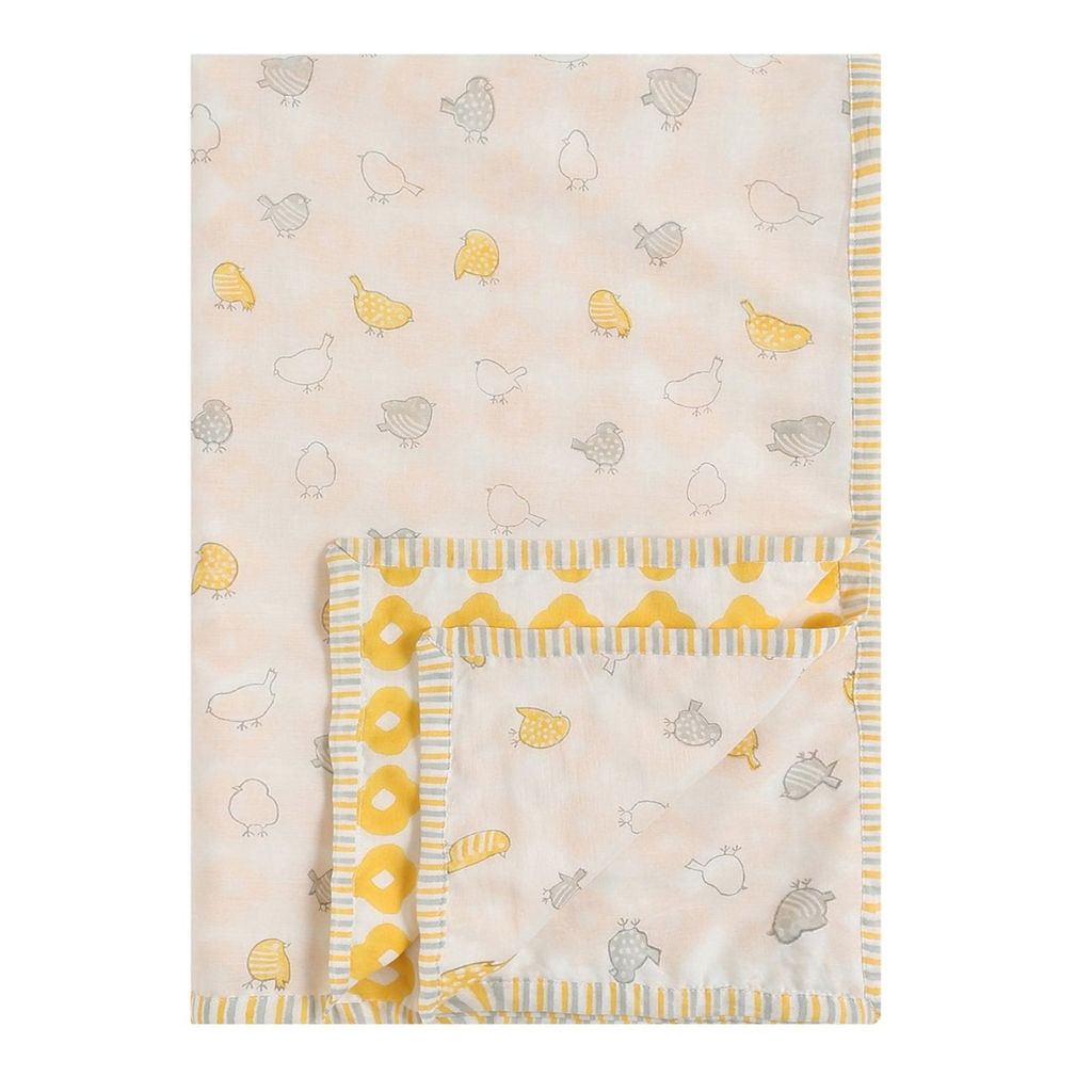 Mulmul Bedding Set | Hand-Block Printed