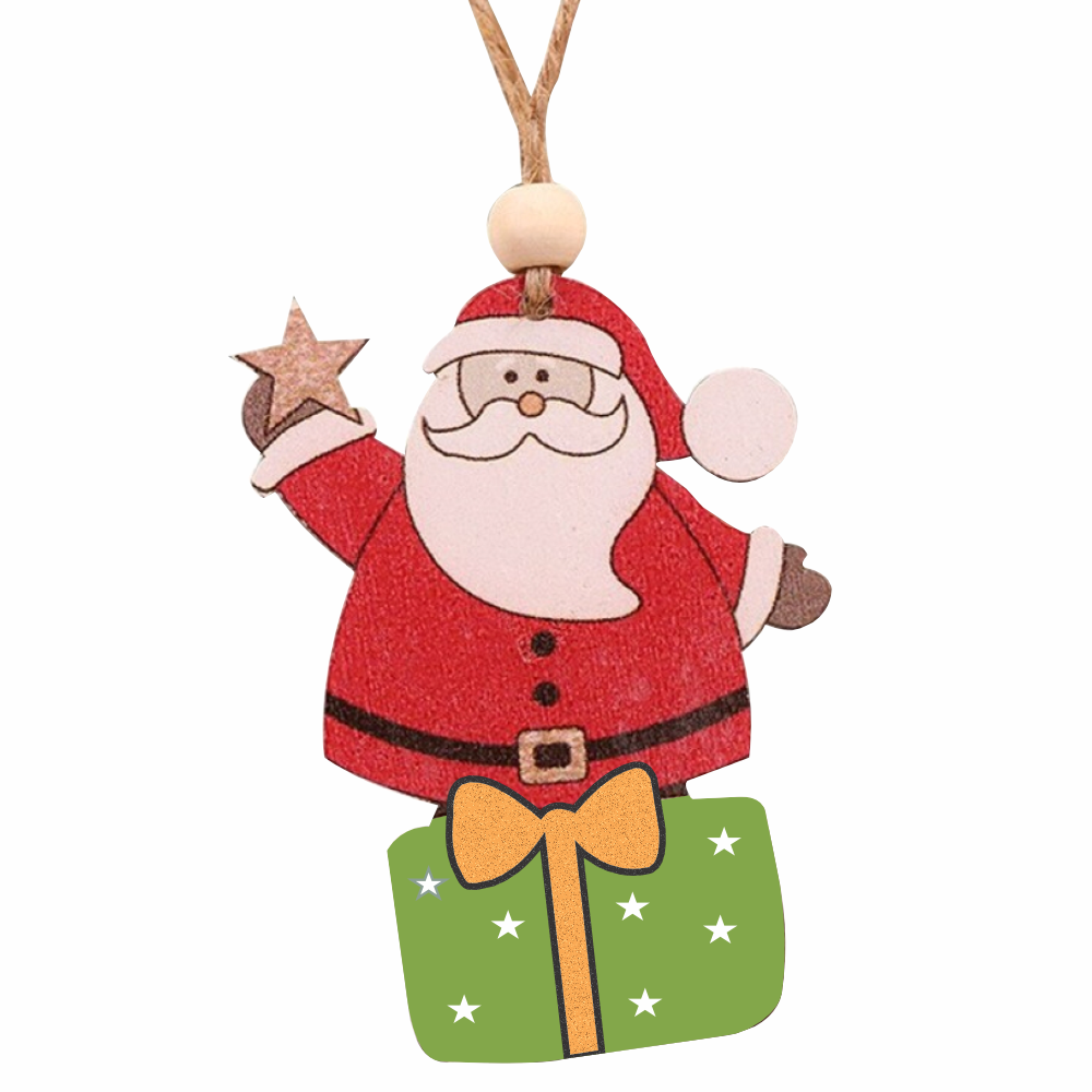 Joyful Festive Ornaments- Starry Santa