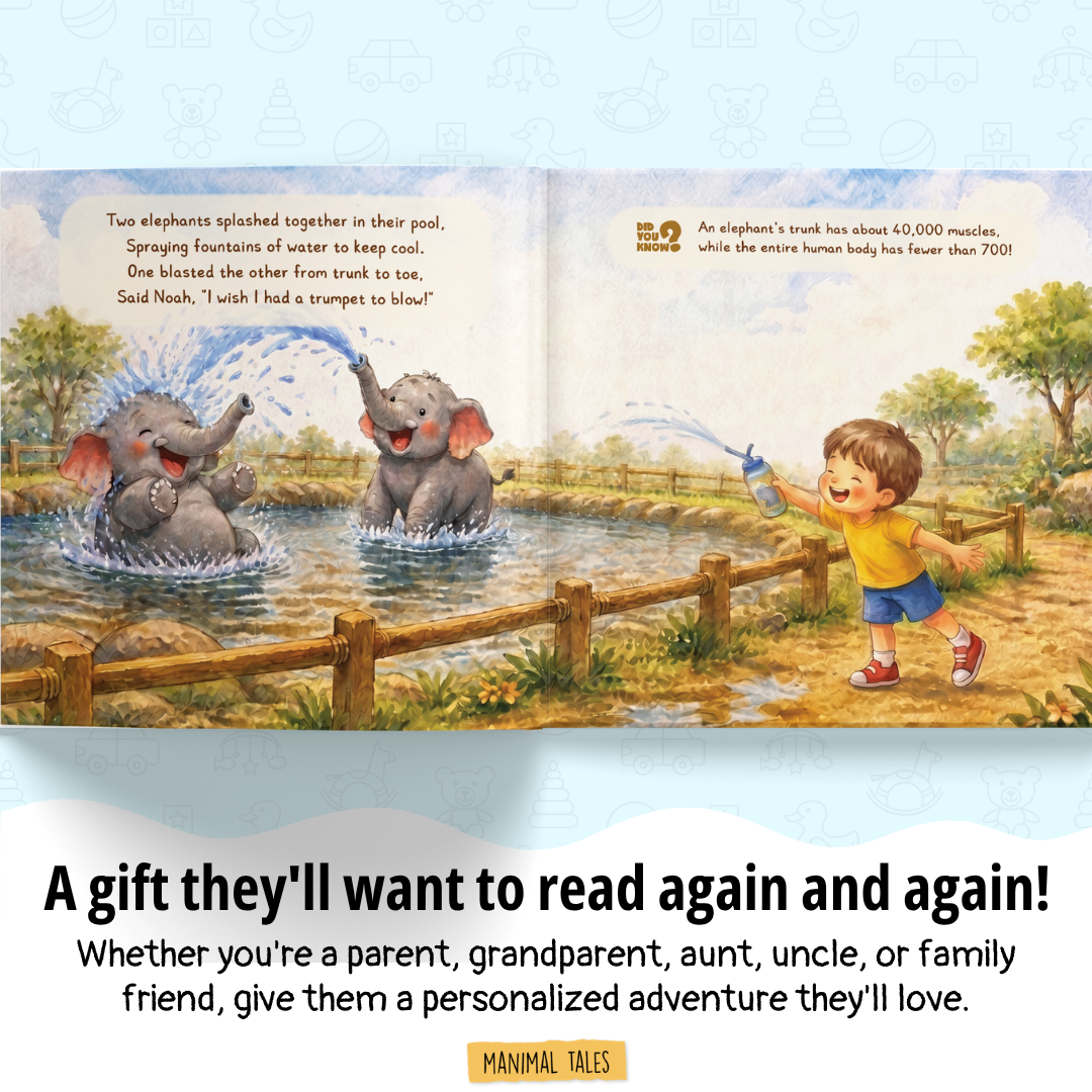 I'm at the Zoo! - Personalized animal adventure