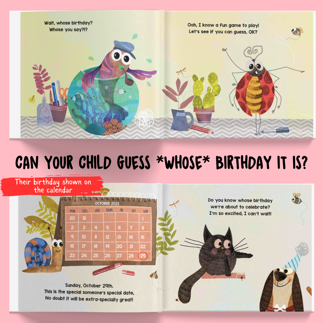 Personalised "My Happy Birthday" Book