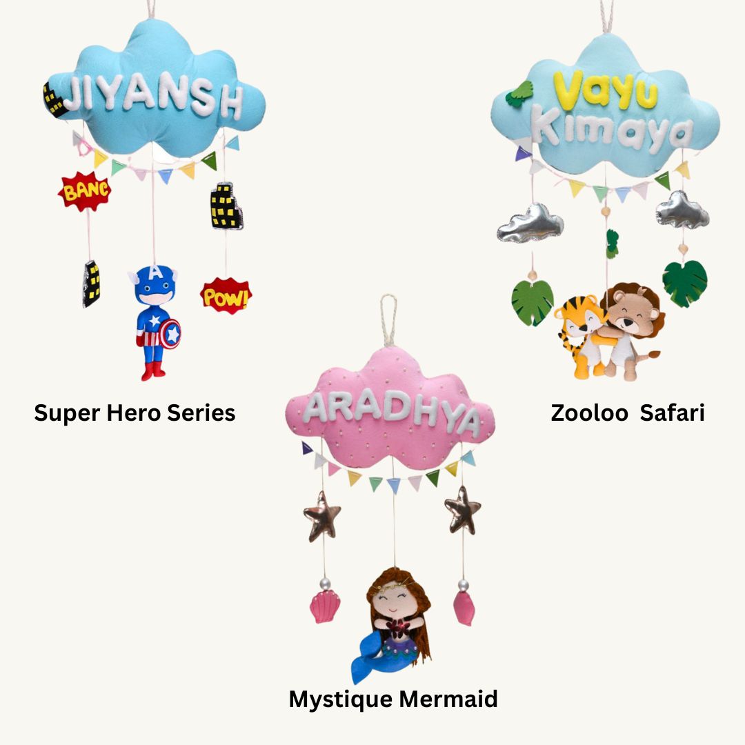 Junior Mystique Mermaid Magic Personalised Cloud Hanging
