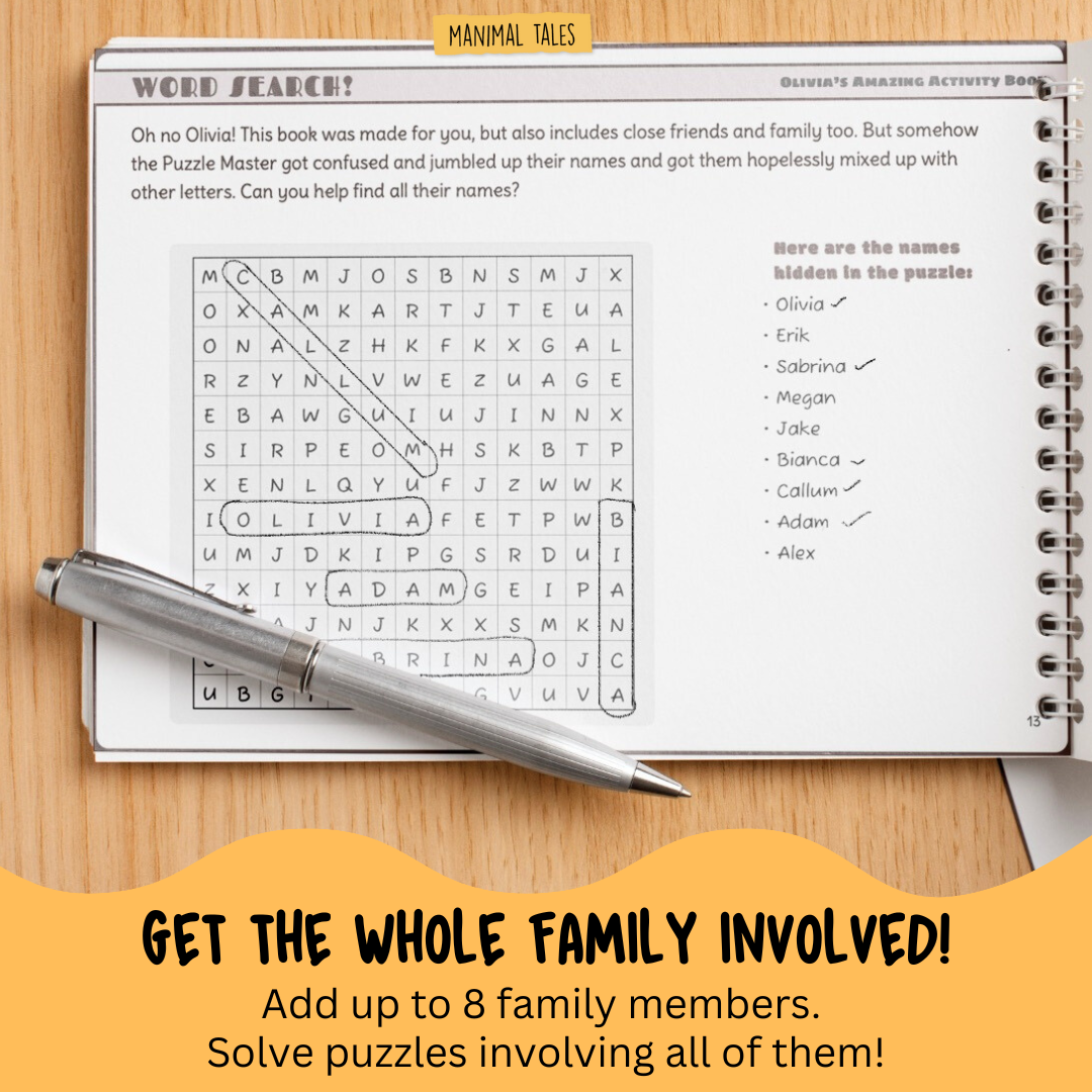 My Amazingly Awesome Activity Book (Just for Me!)