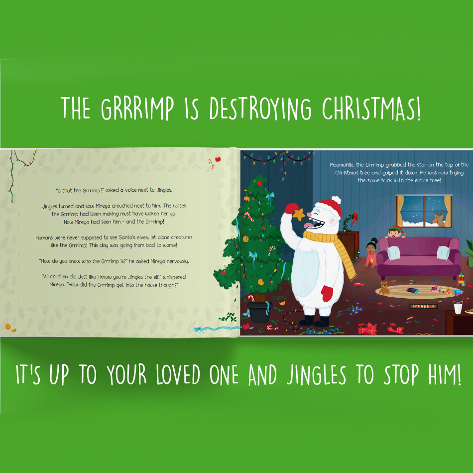 Personalised Storybook -  A Christmas Adventure