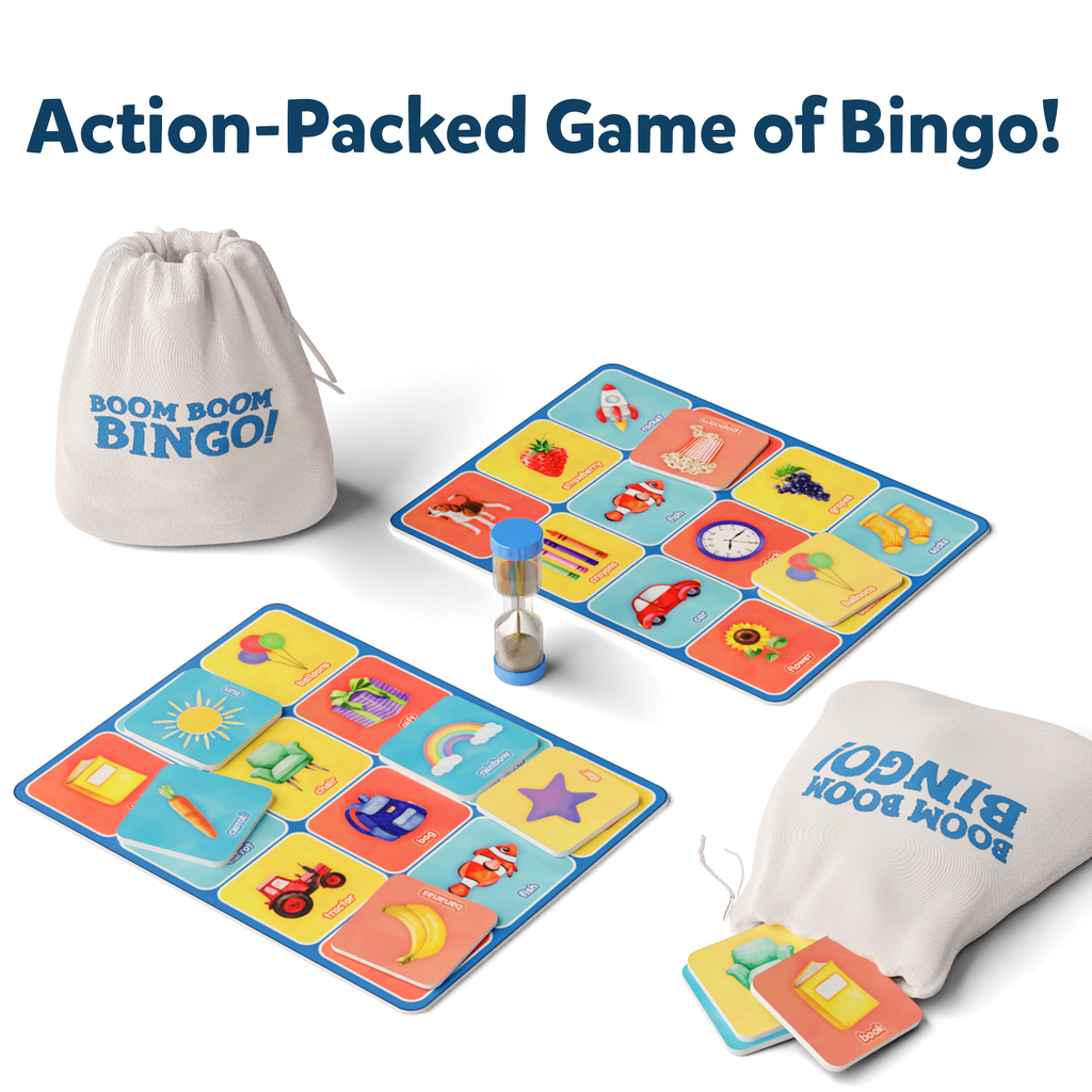 Boom Boom Bingo! Board Game :Words & Vocabulary