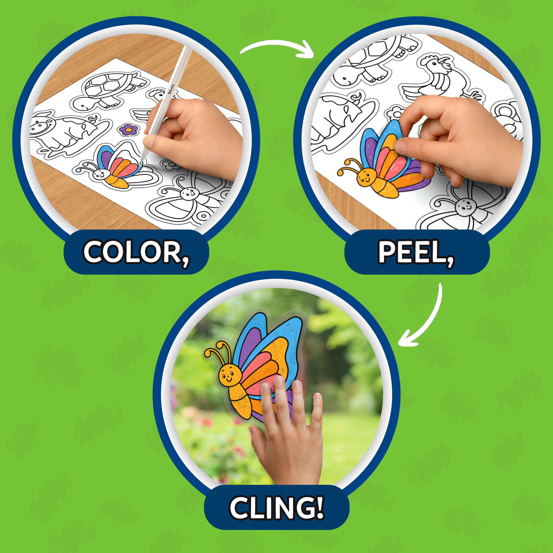 Skillmatics Cling Art
