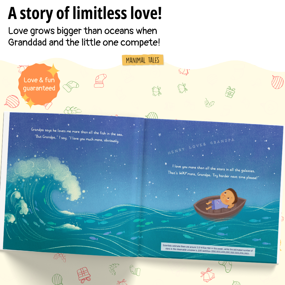 I Love Grandpa The MOST! (I Love You The Most!)