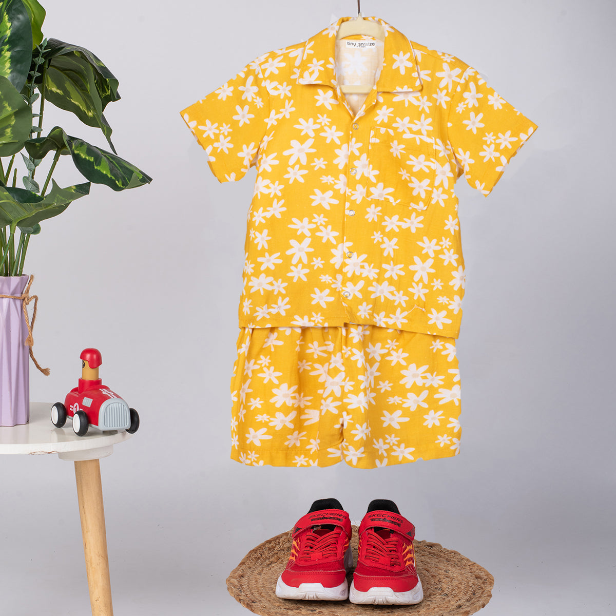Boys Co-Ord Set- Sunflowers