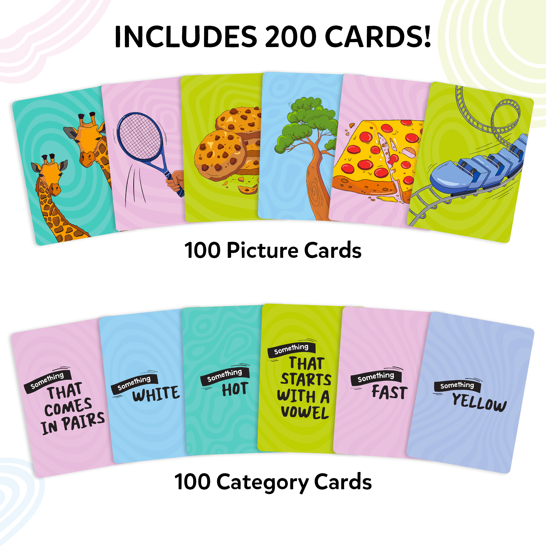 Card Game – Crossover, Fast-Paced Connection Cards for Kids, Teens & Adults
