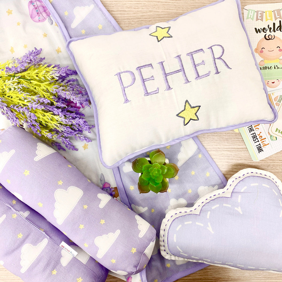 Tiny Snooze Mini Cot Bedding Set