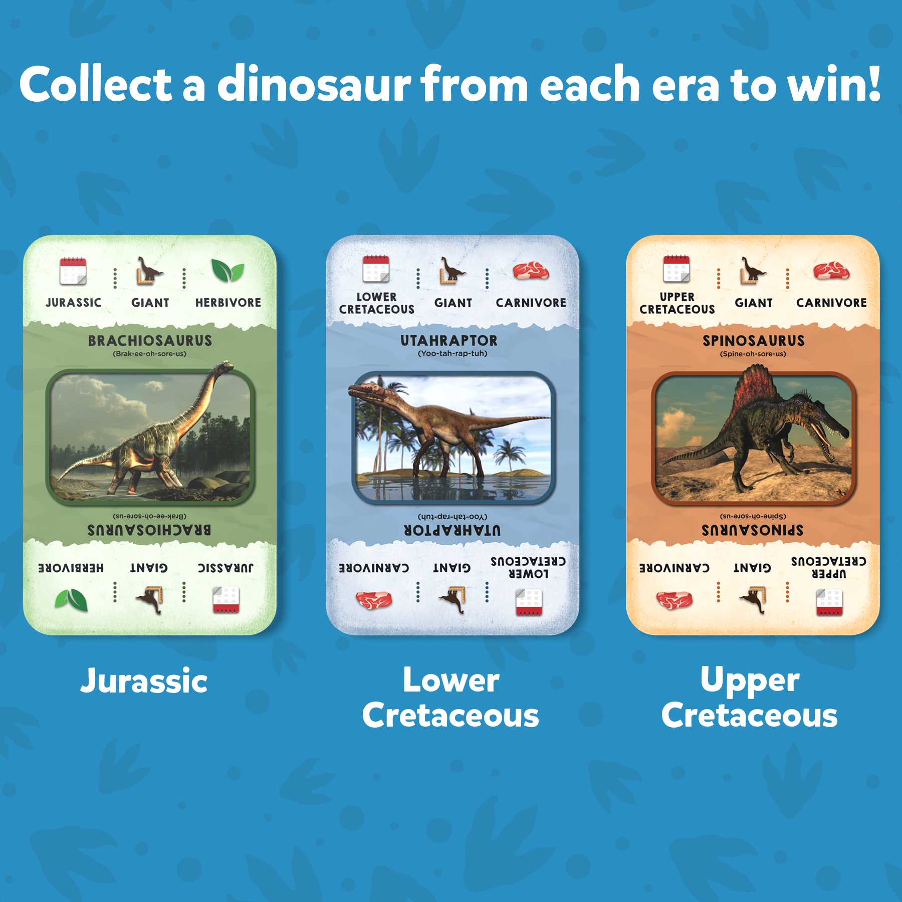 Skillmatics Card Game : Dino Trio | Gifts for 5 Year Olds and Up | Dinosaur Themed Strategy Game of Smart Swapping