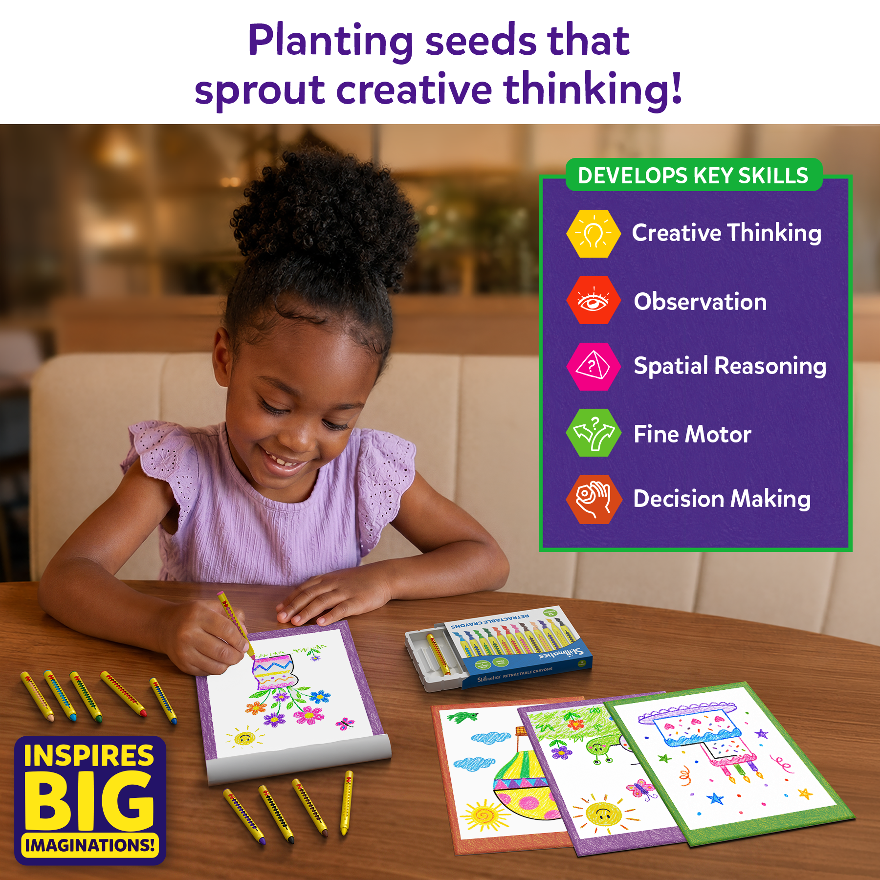 Sprouts – Creative Activity Books for Kids