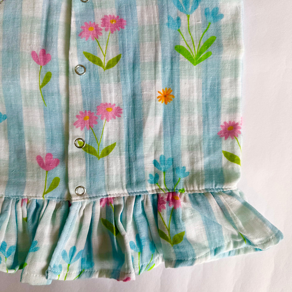 Girls Co-Ord Set- Ghingham