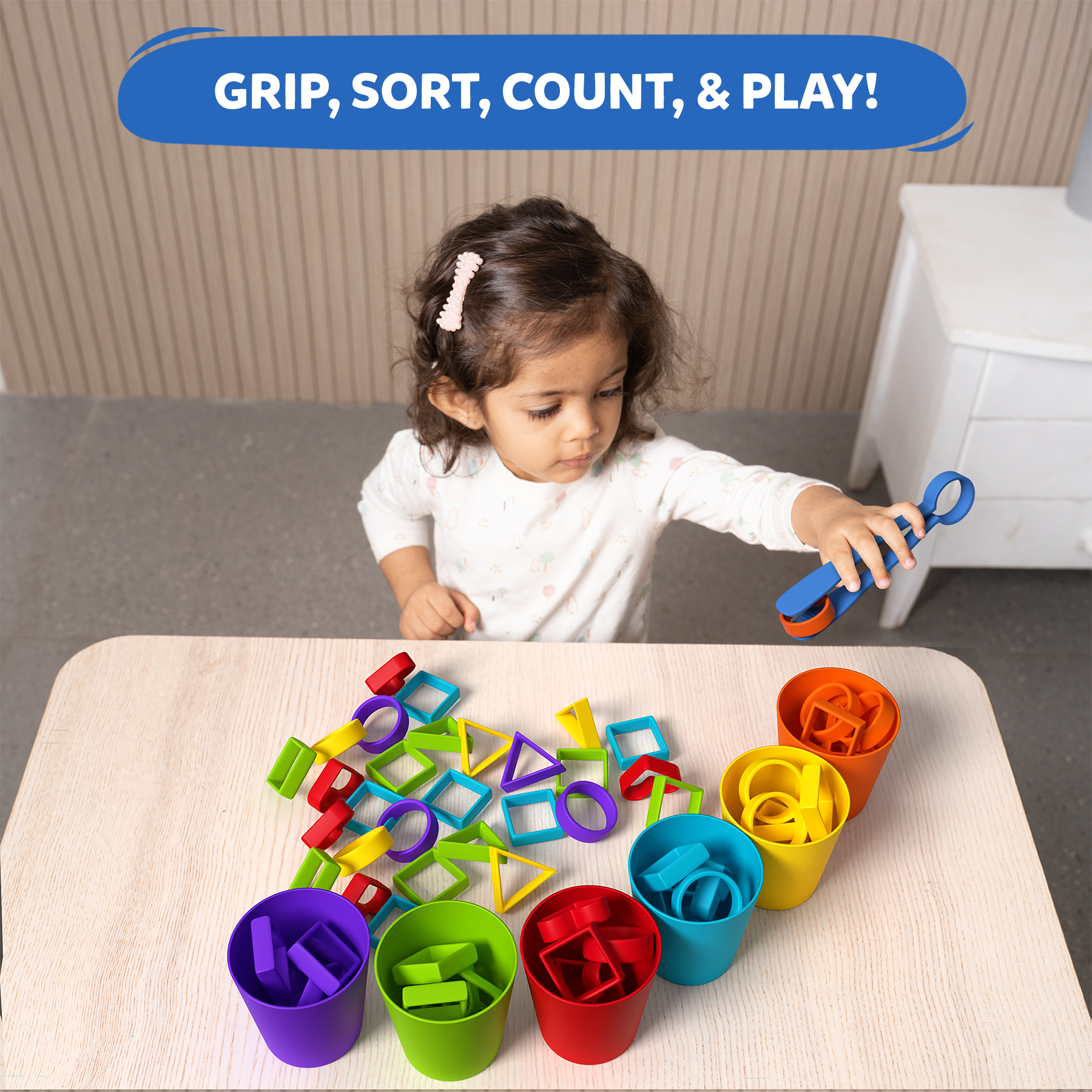 Skillmatics Silicone Rainbow Sorting Game - Learning & Educational Toy, Sorting, Counting & Sequencing Skills, Gift for Toddlers & Preschoolers Ages 3, 4, 5, 6