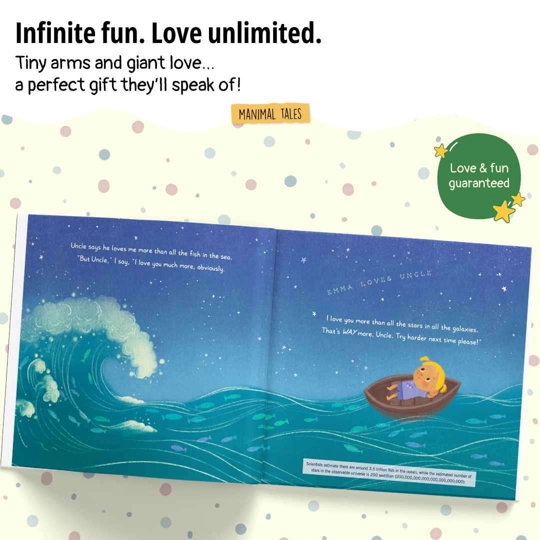 I Love Uncle The MOST! (I Love You The Most!)