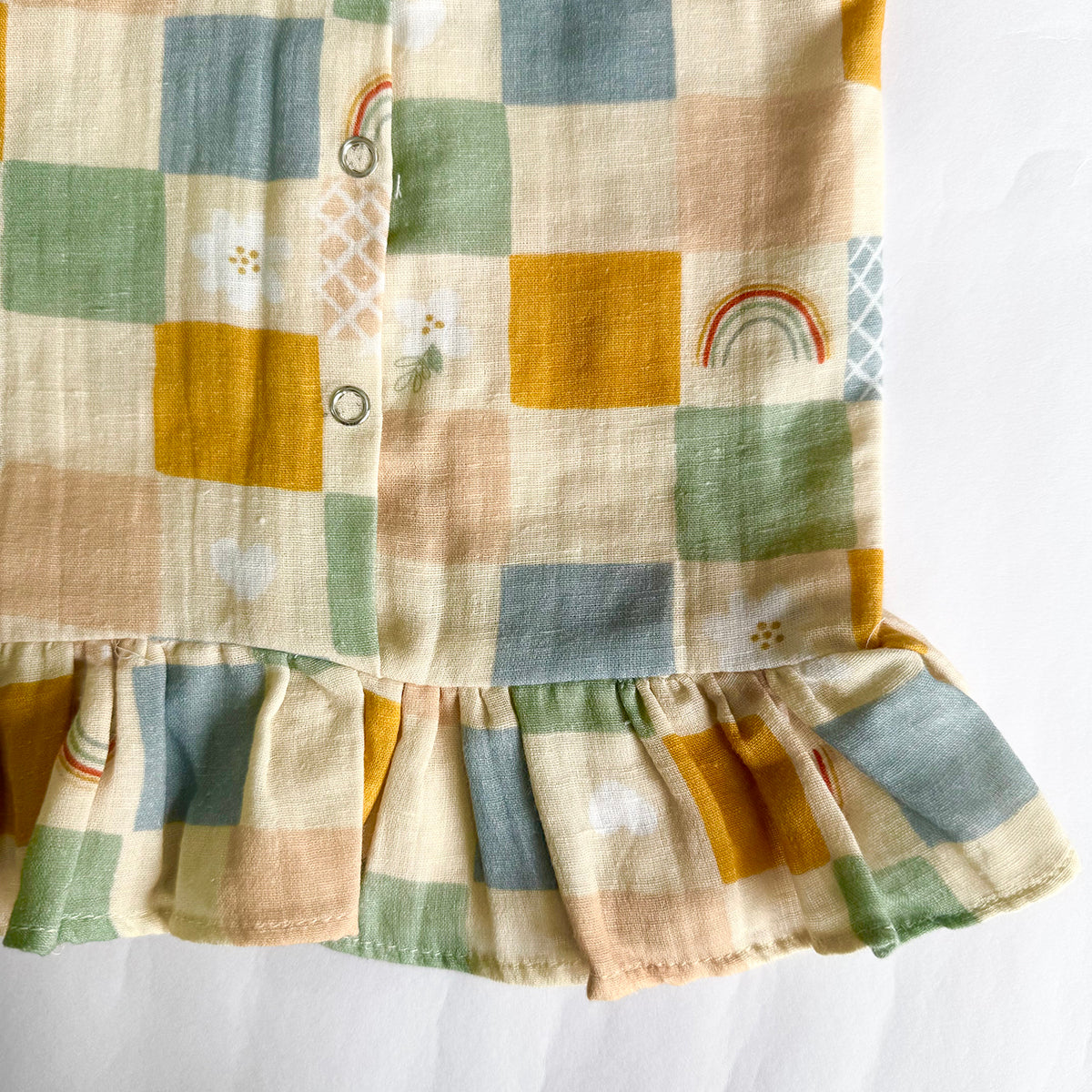 Girls Co-Ord Set- Boho Checks