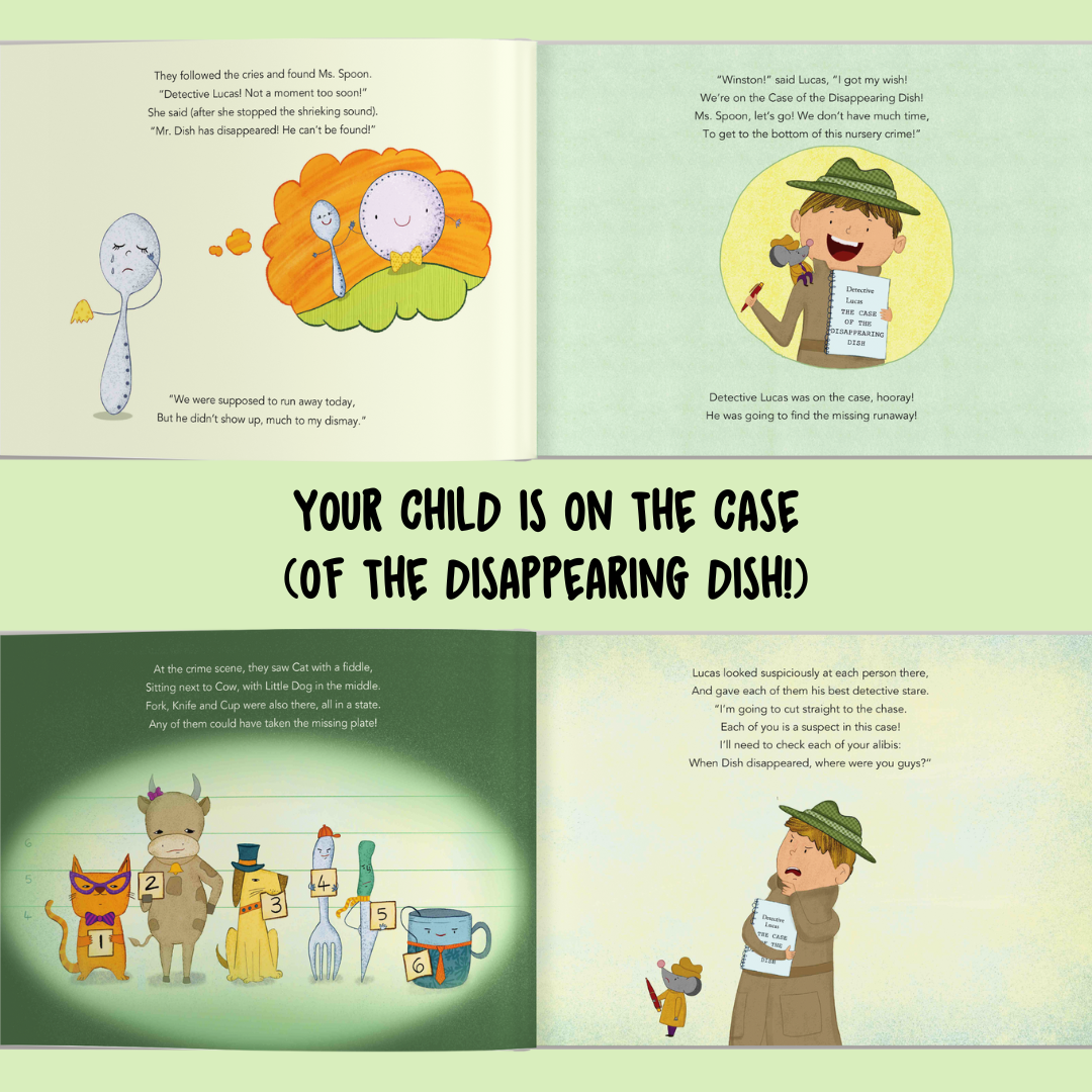 Your Child, the Detective (Personalized Children's Book)