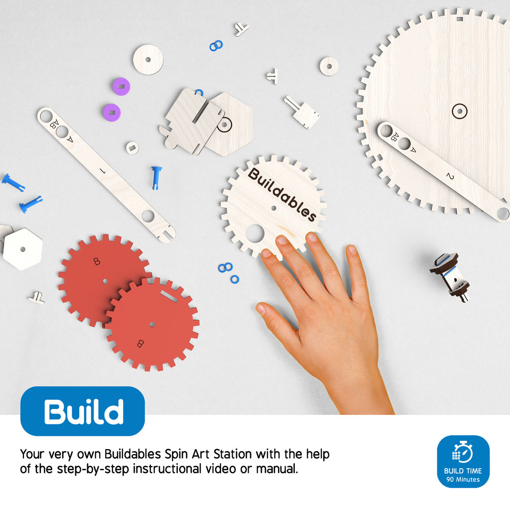 Buildables - Spin Art Station