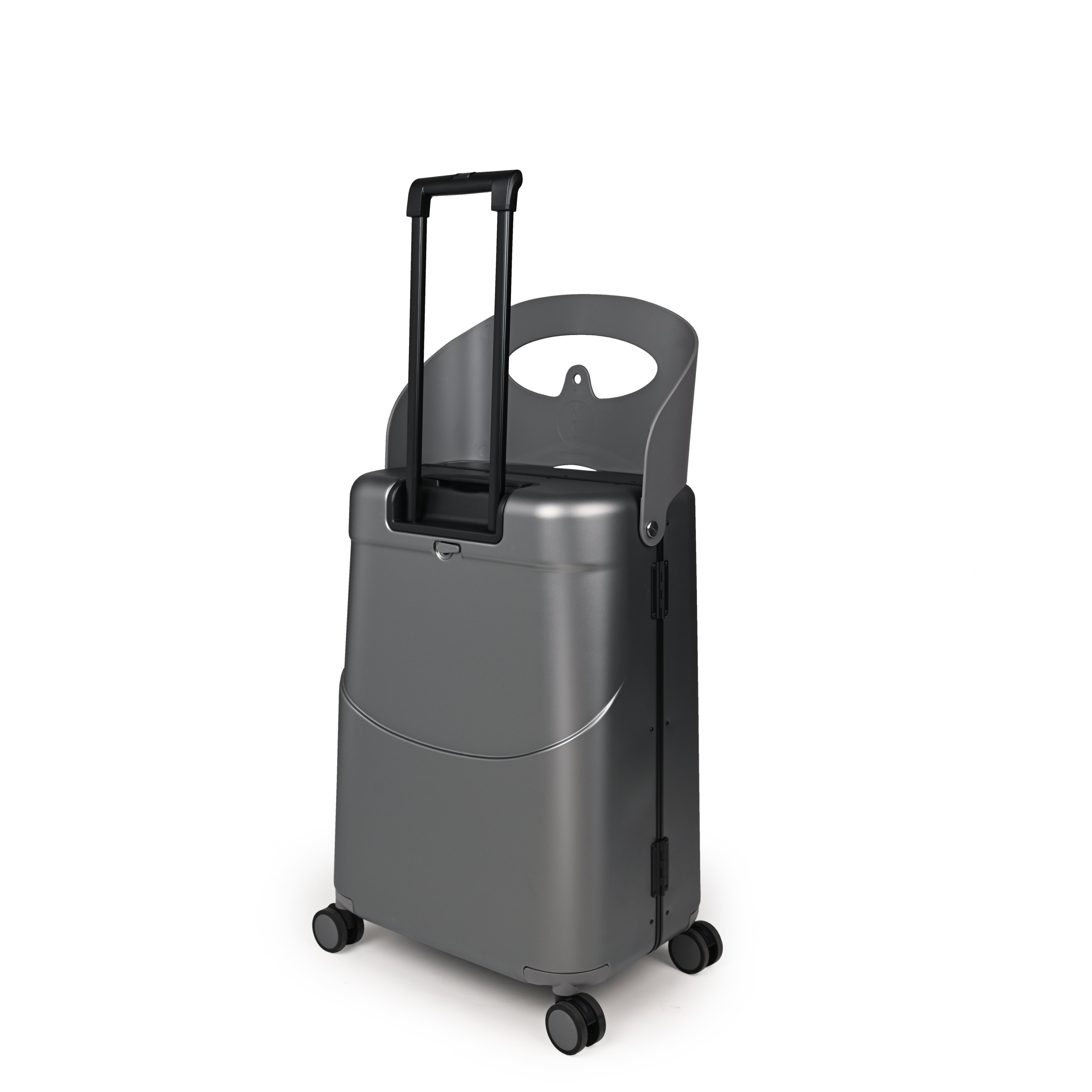 Miamily Ride On Trolley Check-In Luggage 24 inches