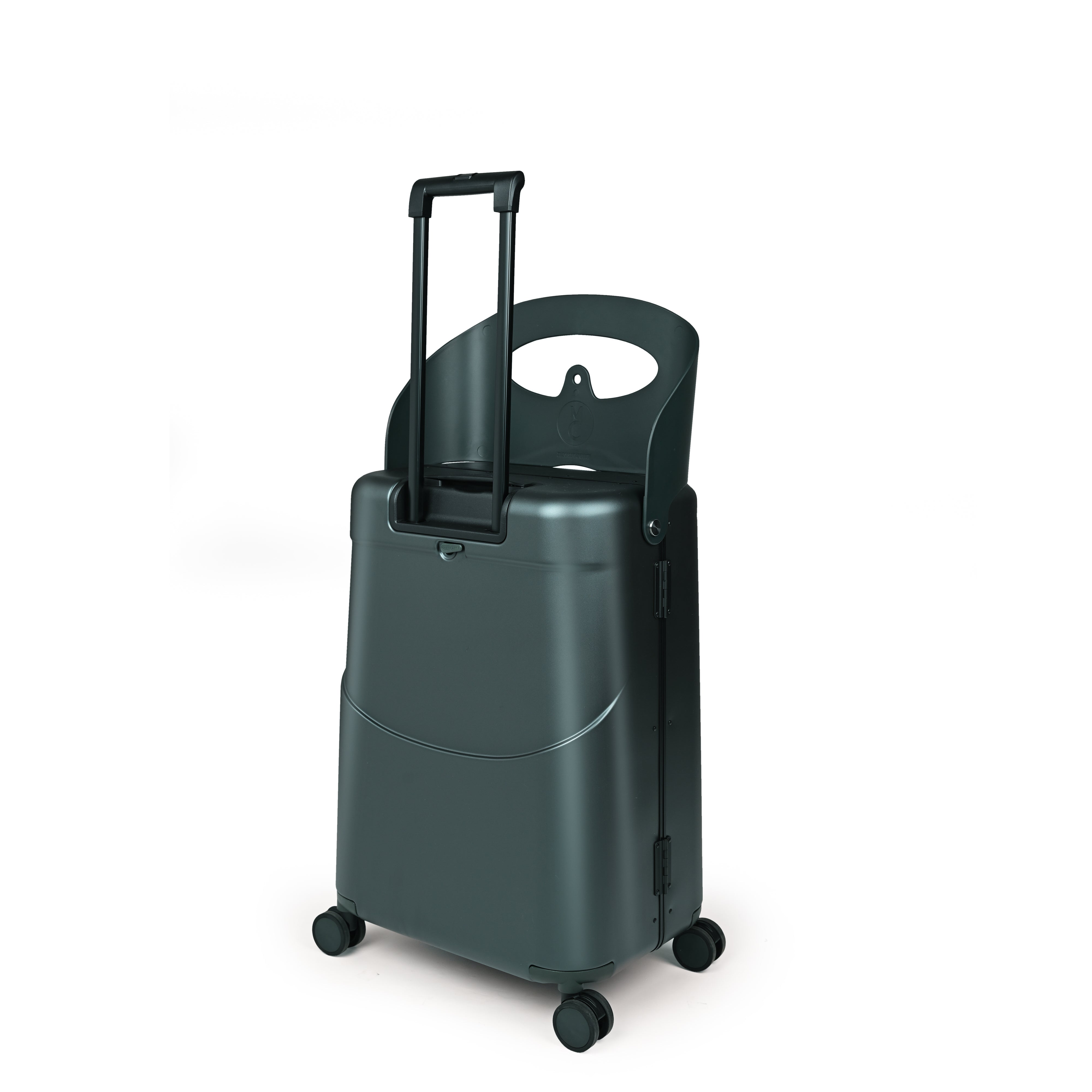 Miamily Ride On Trolley Check-In Luggage 24 inches