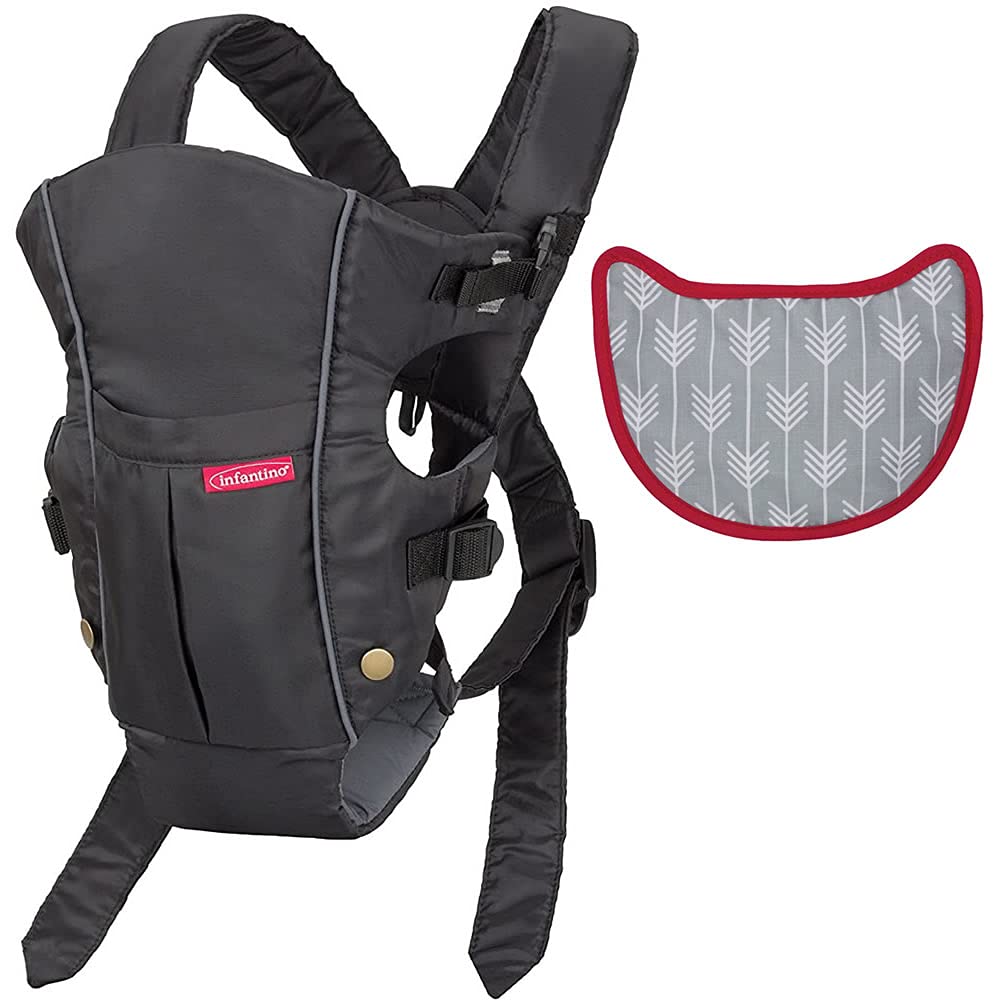 Infantino Swift Classic Carrier With Pocket - Grey