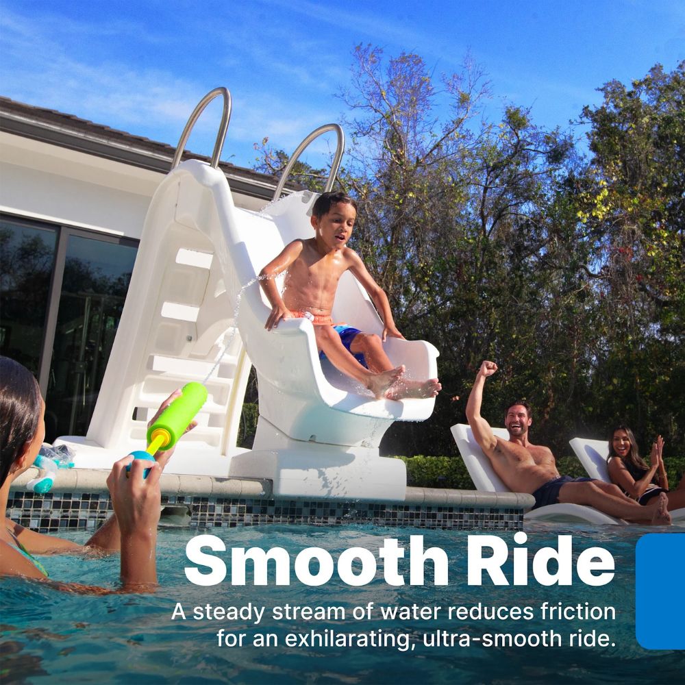 Step2 Vero Poolside Slide (White)